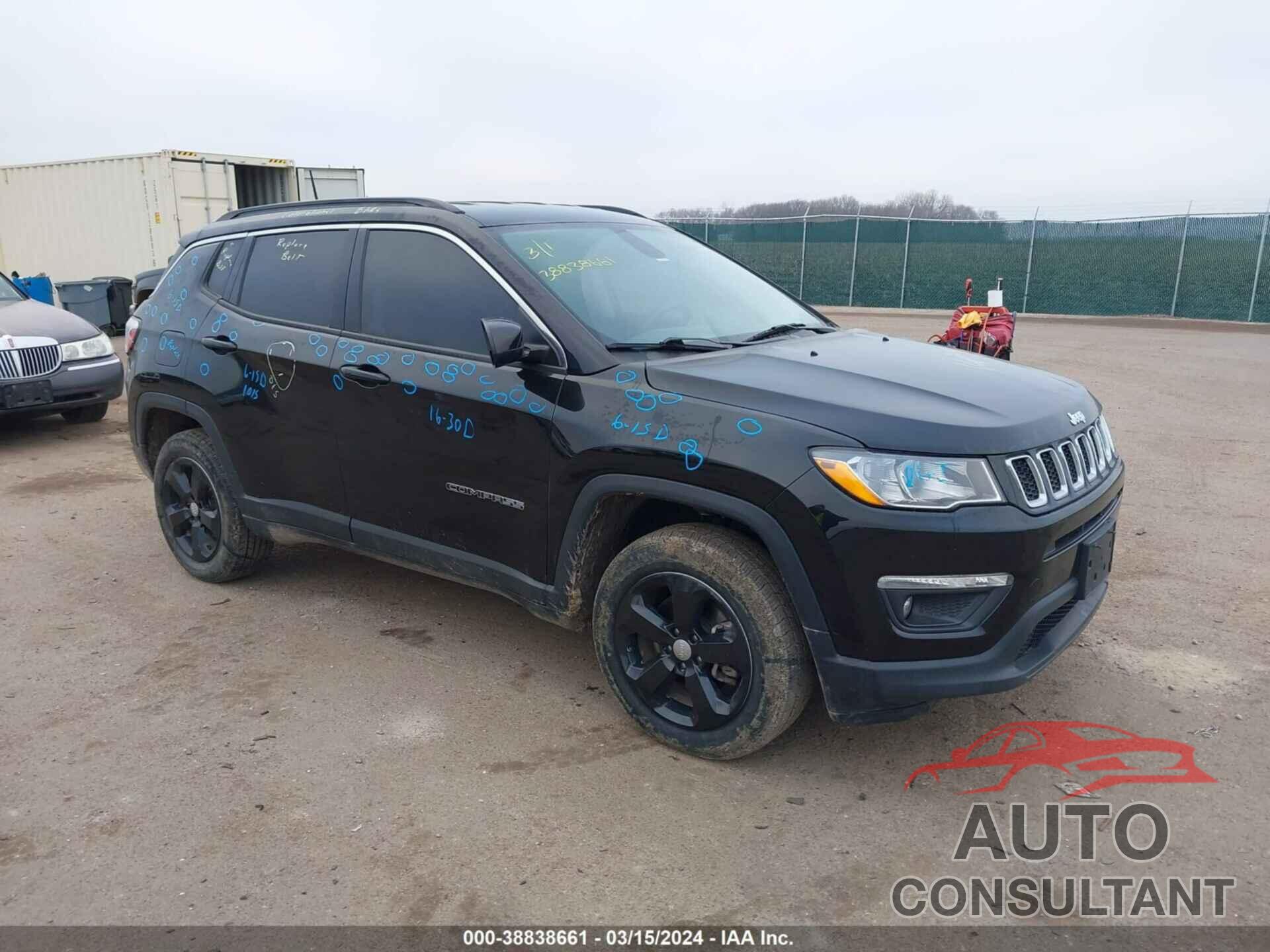 JEEP COMPASS 2018 - 3C4NJDBB8JT354927