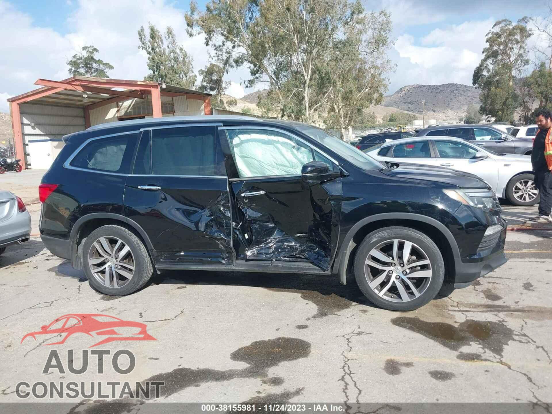 HONDA PILOT 2016 - 5FNYF5H98GB044048