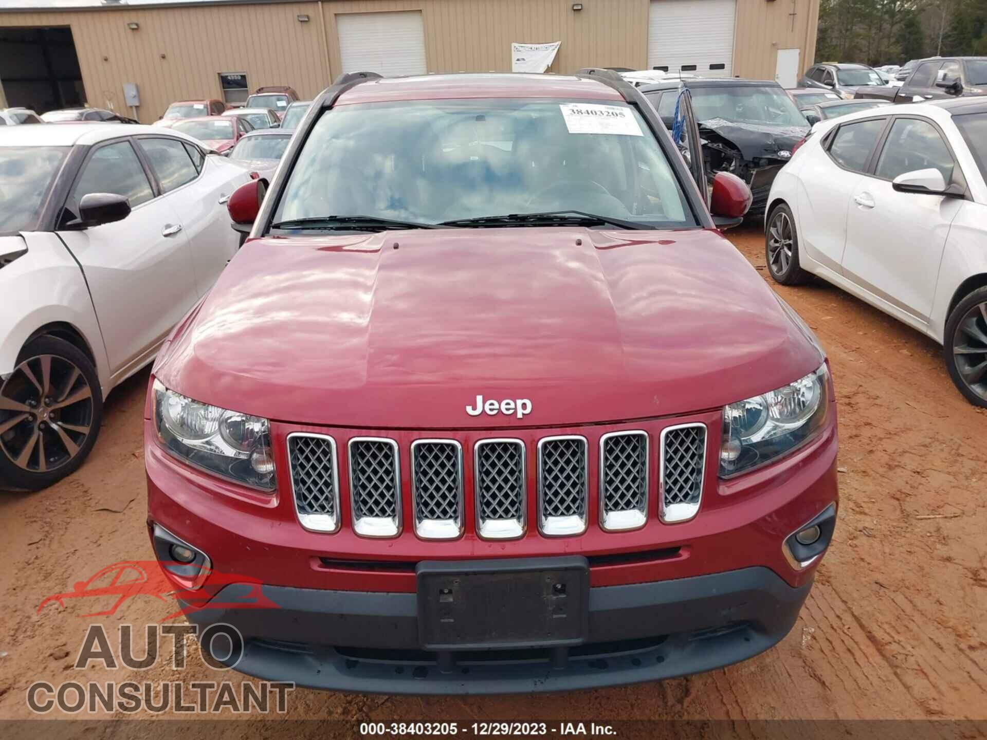 JEEP COMPASS 2017 - 1C4NJCEA6HD156151