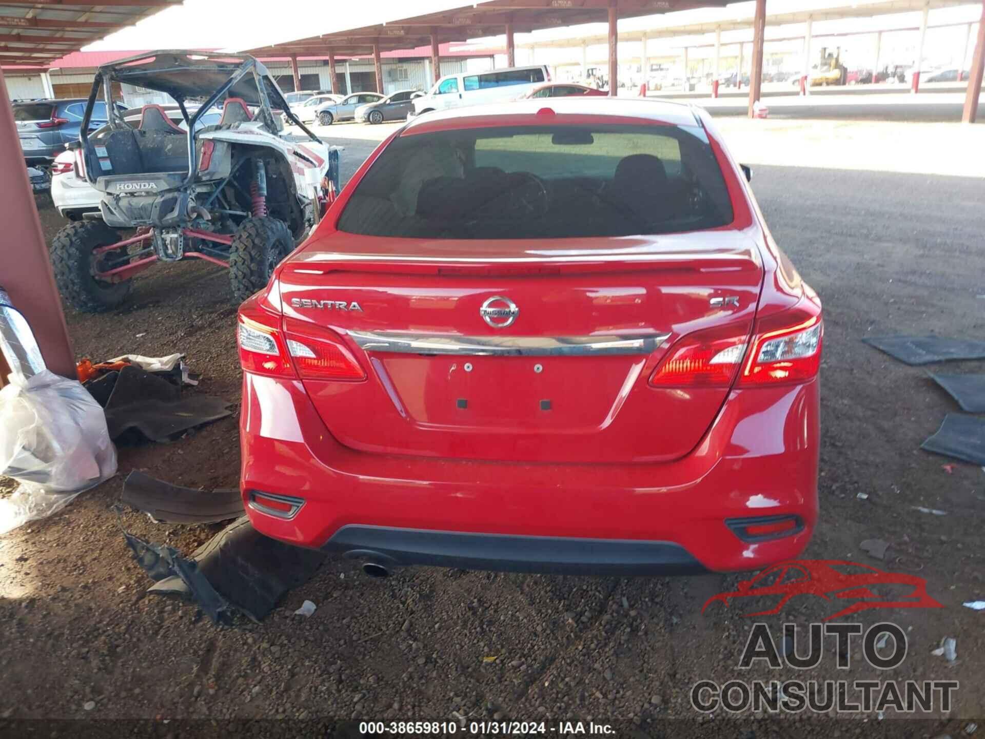 NISSAN SENTRA 2019 - 3N1AB7AP3KY349247