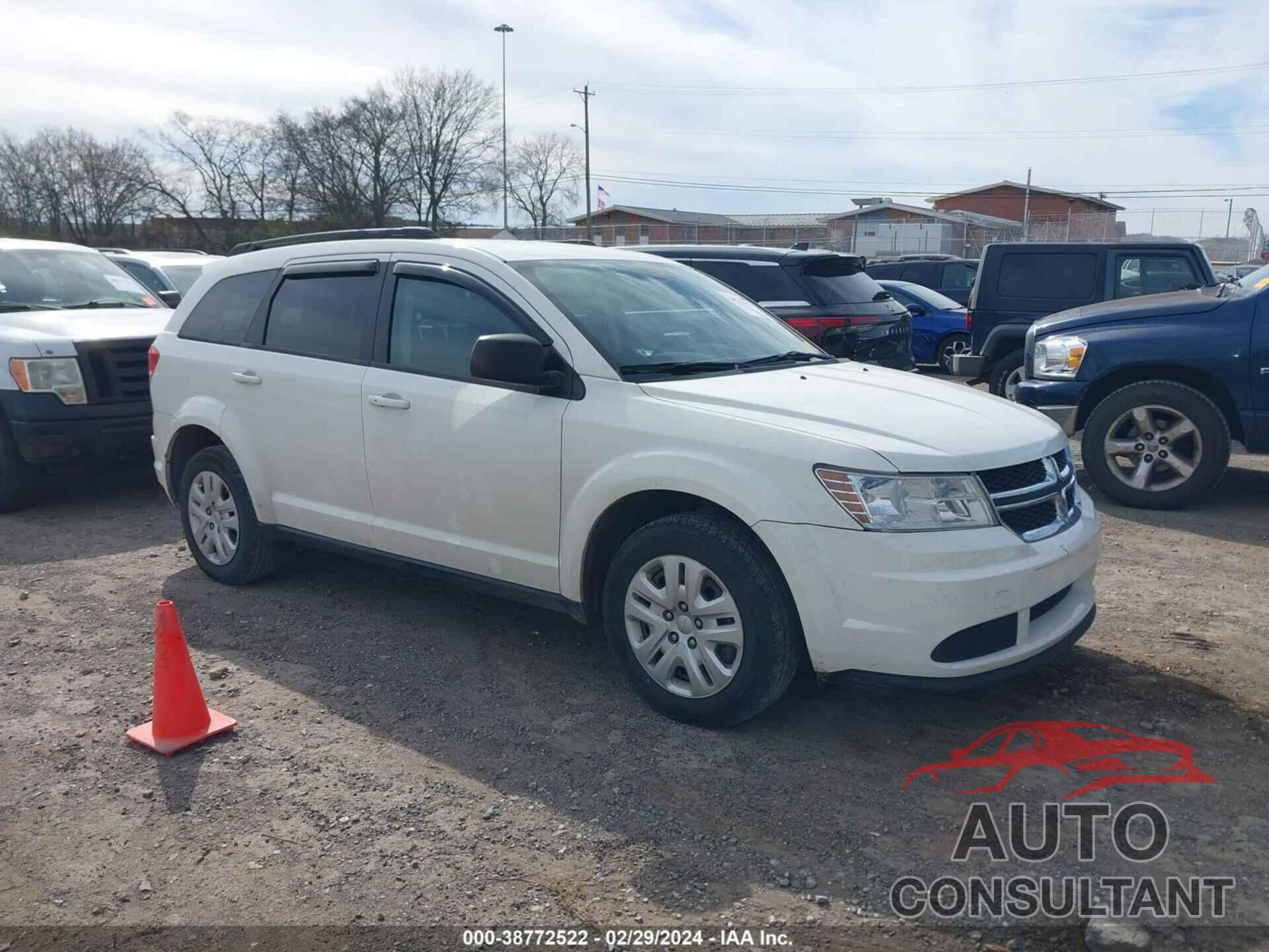 DODGE JOURNEY 2018 - 3C4PDCAB3JT273314