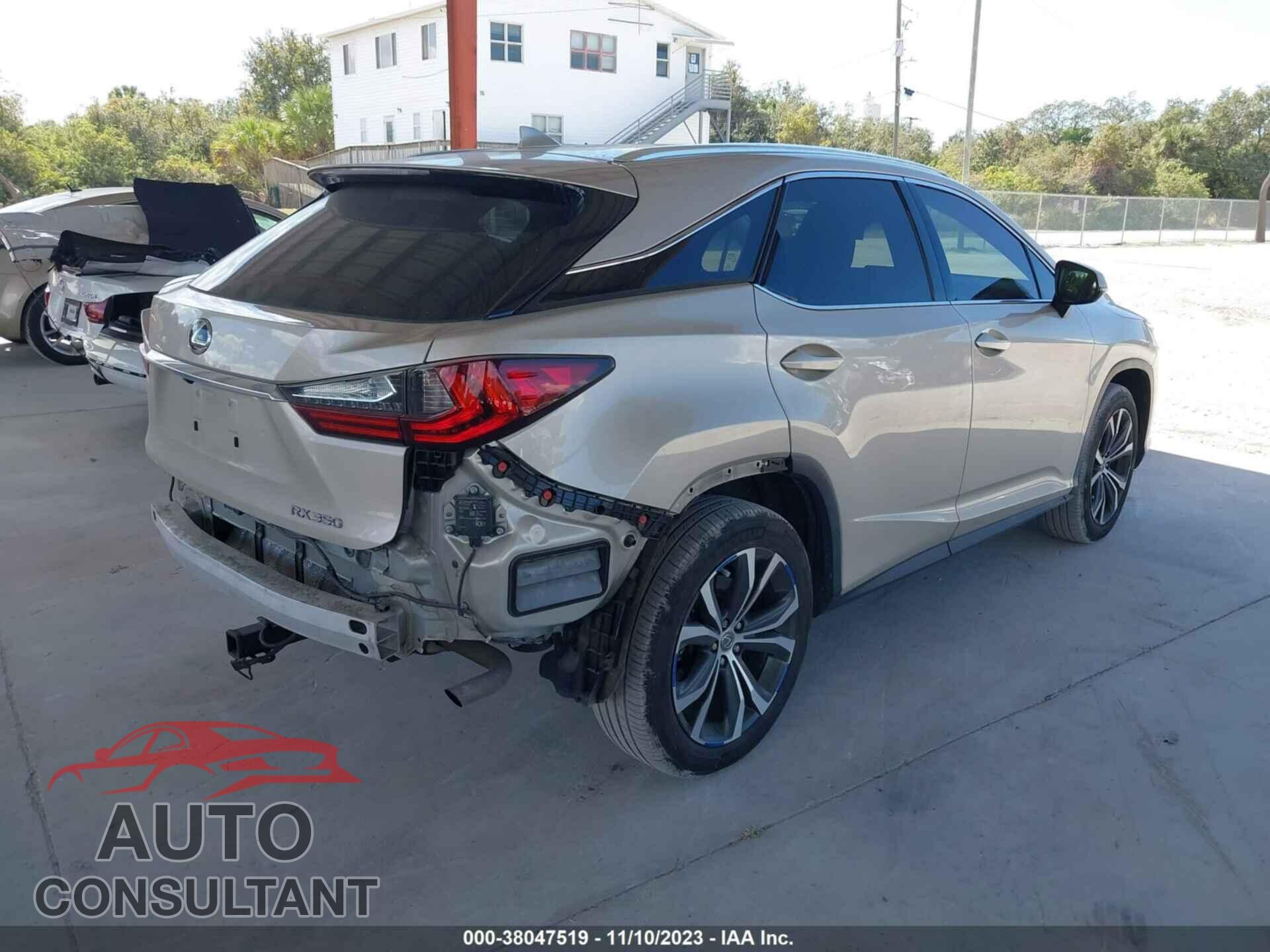 LEXUS RX 350 2017 - 2T2ZZMCA5HC091305