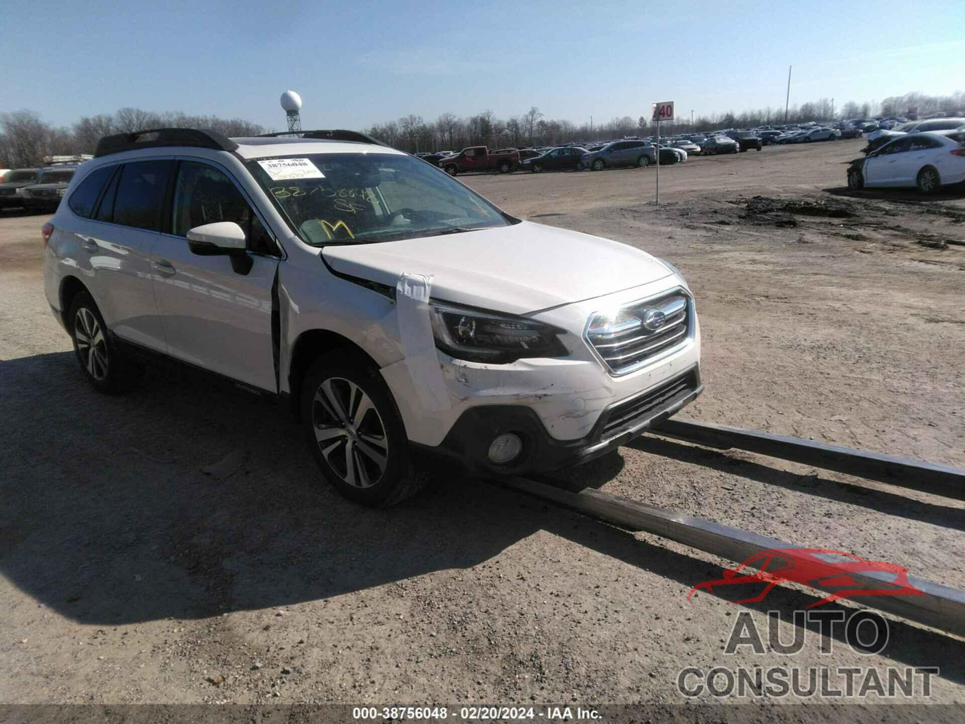 SUBARU OUTBACK 2019 - 4S4BSANC3K3301032