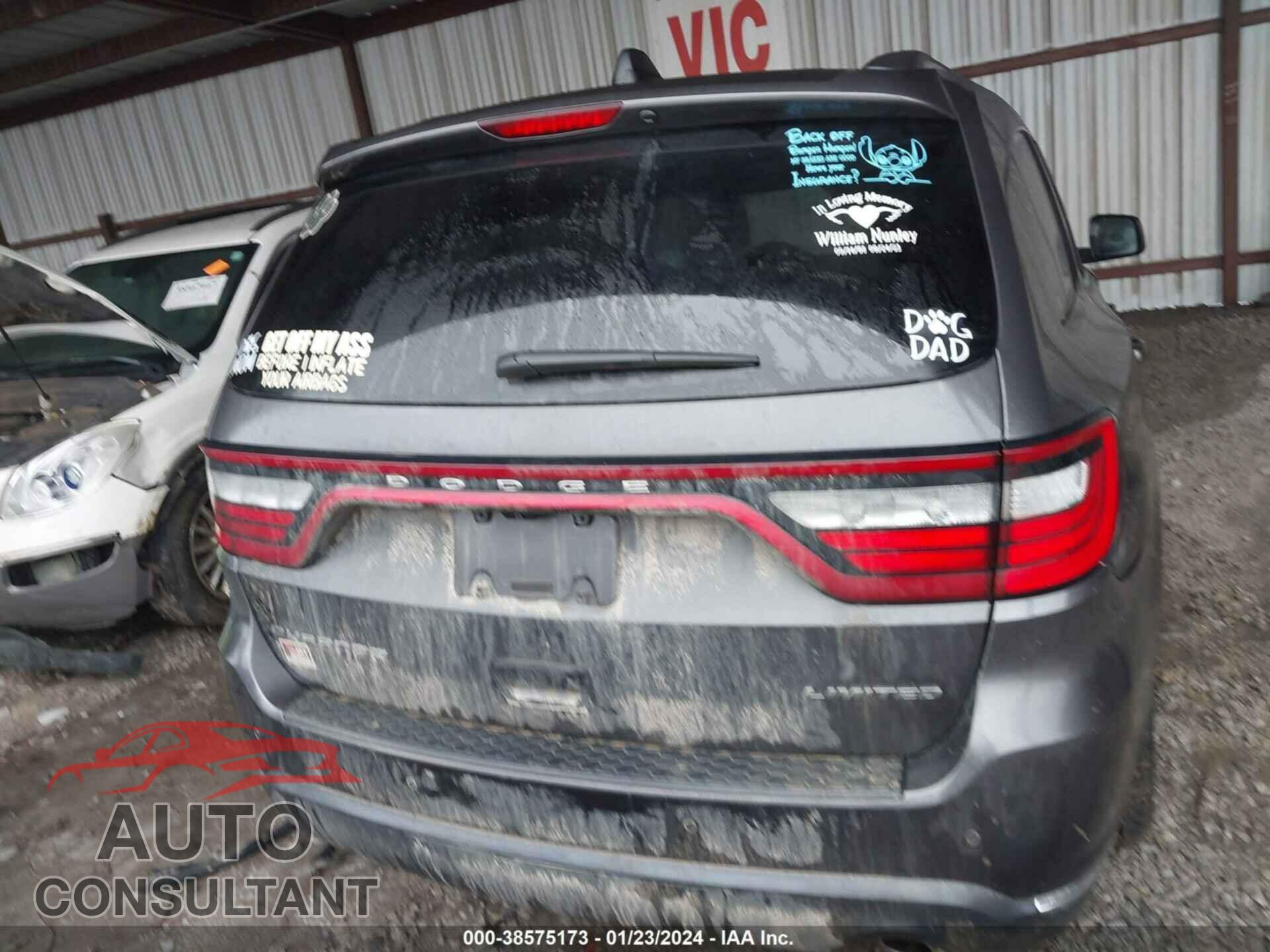 DODGE DURANGO 2016 - 1C4RDHDG6GC466476