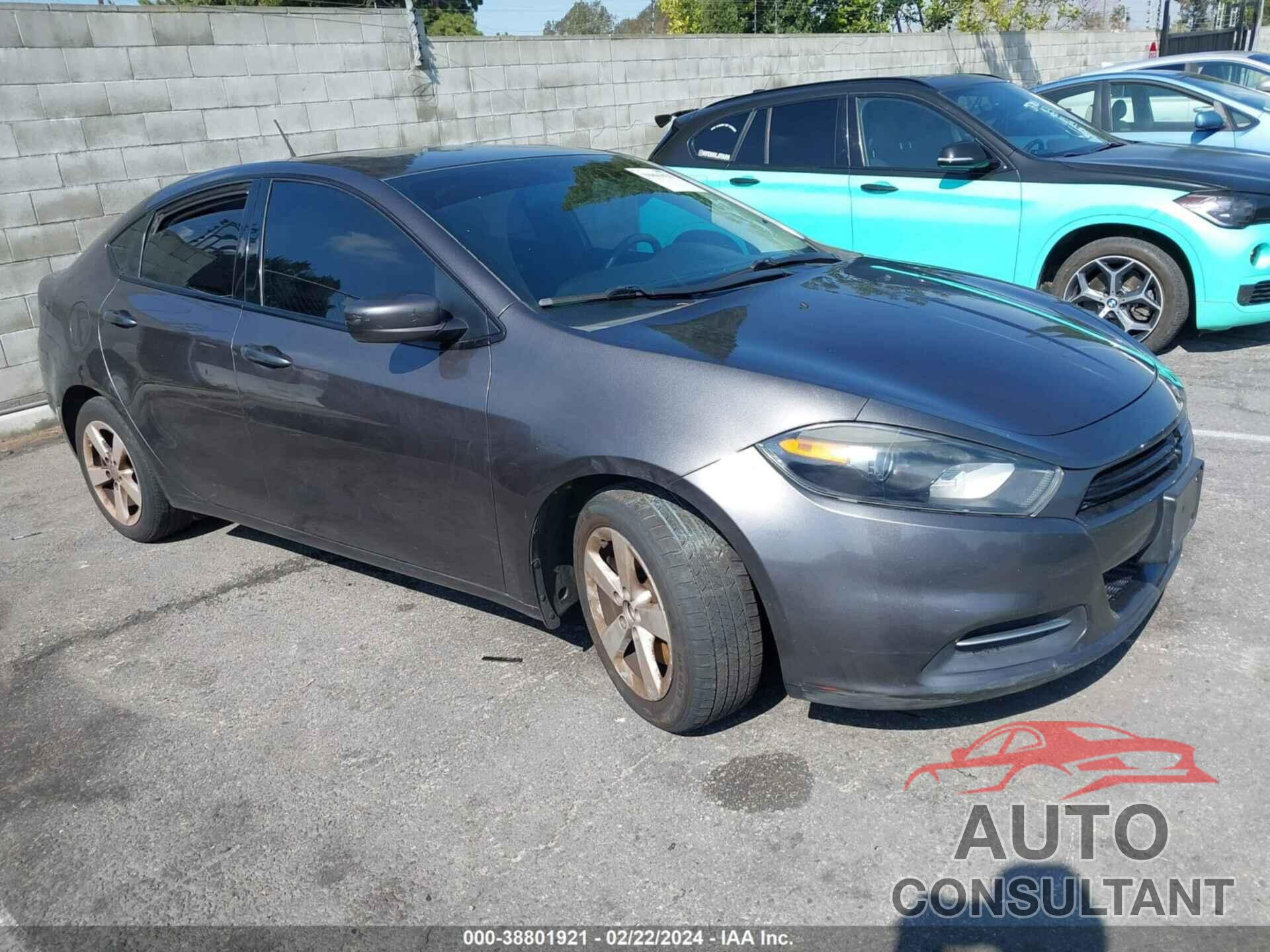 DODGE DART 2016 - 1C3CDFBBXGD592811