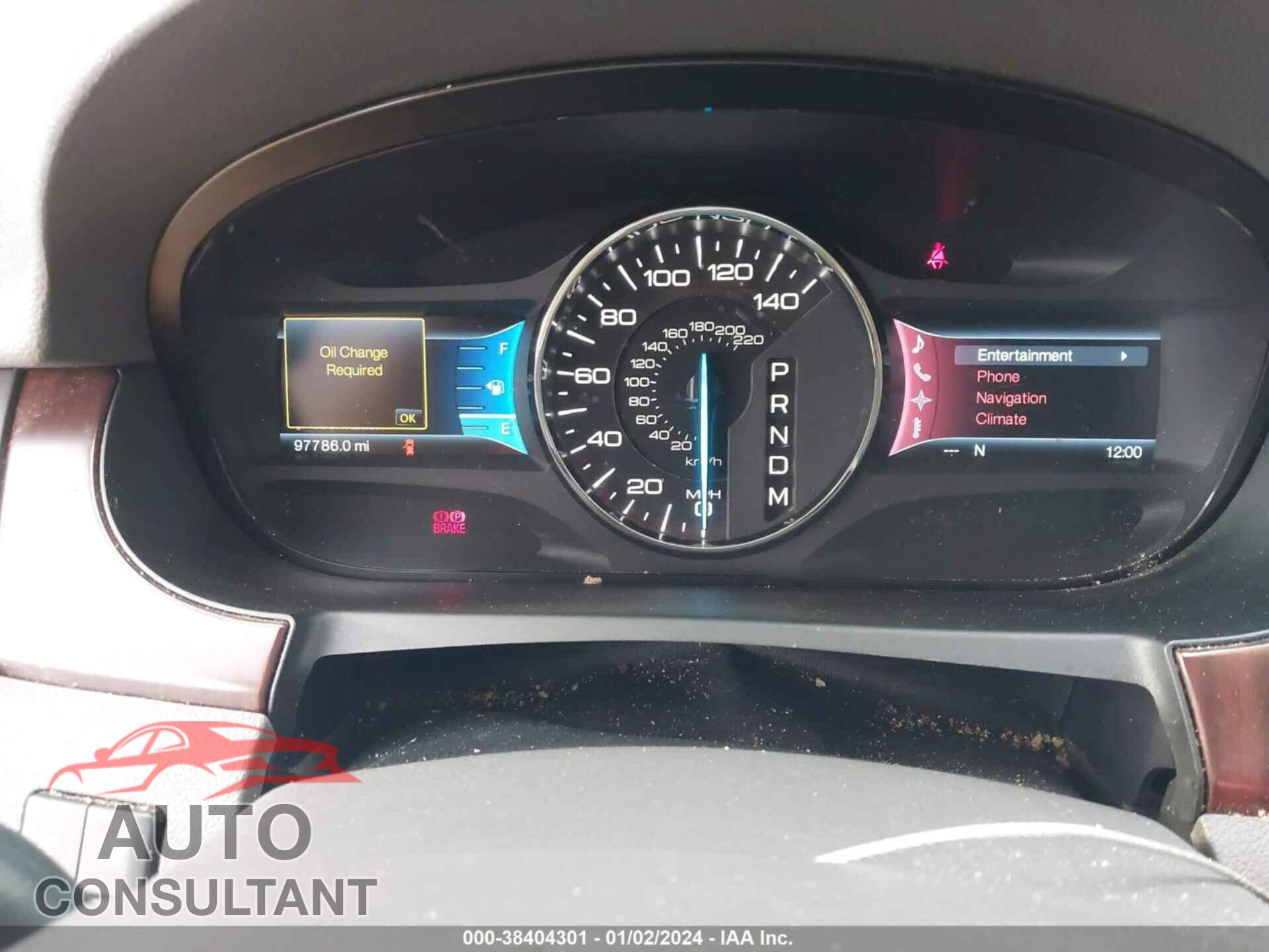 FORD EDGE 2012 - 2FMDK4KC4CBA30675