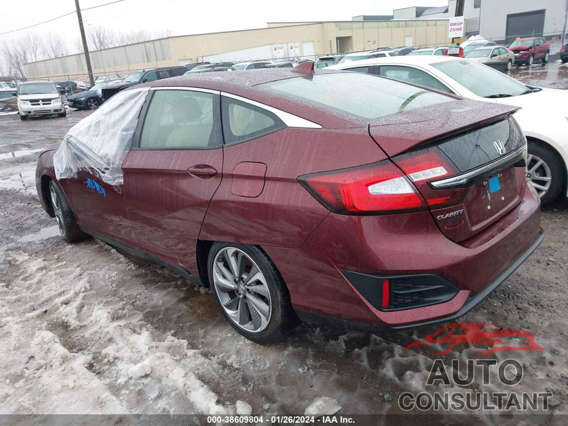 HONDA CLARITY 2018 - JHMZC5F37JC001903