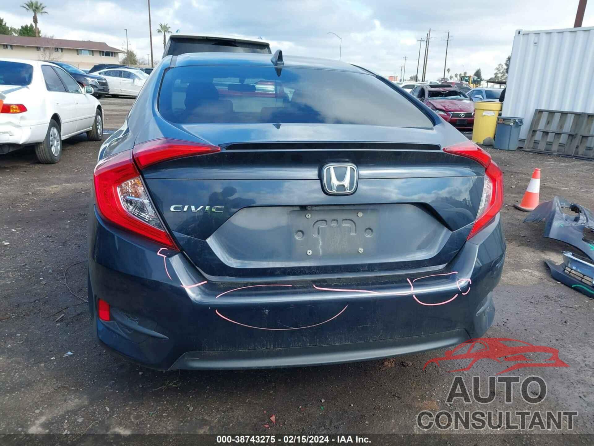 HONDA CIVIC 2018 - JHMFC1F3XJX008106