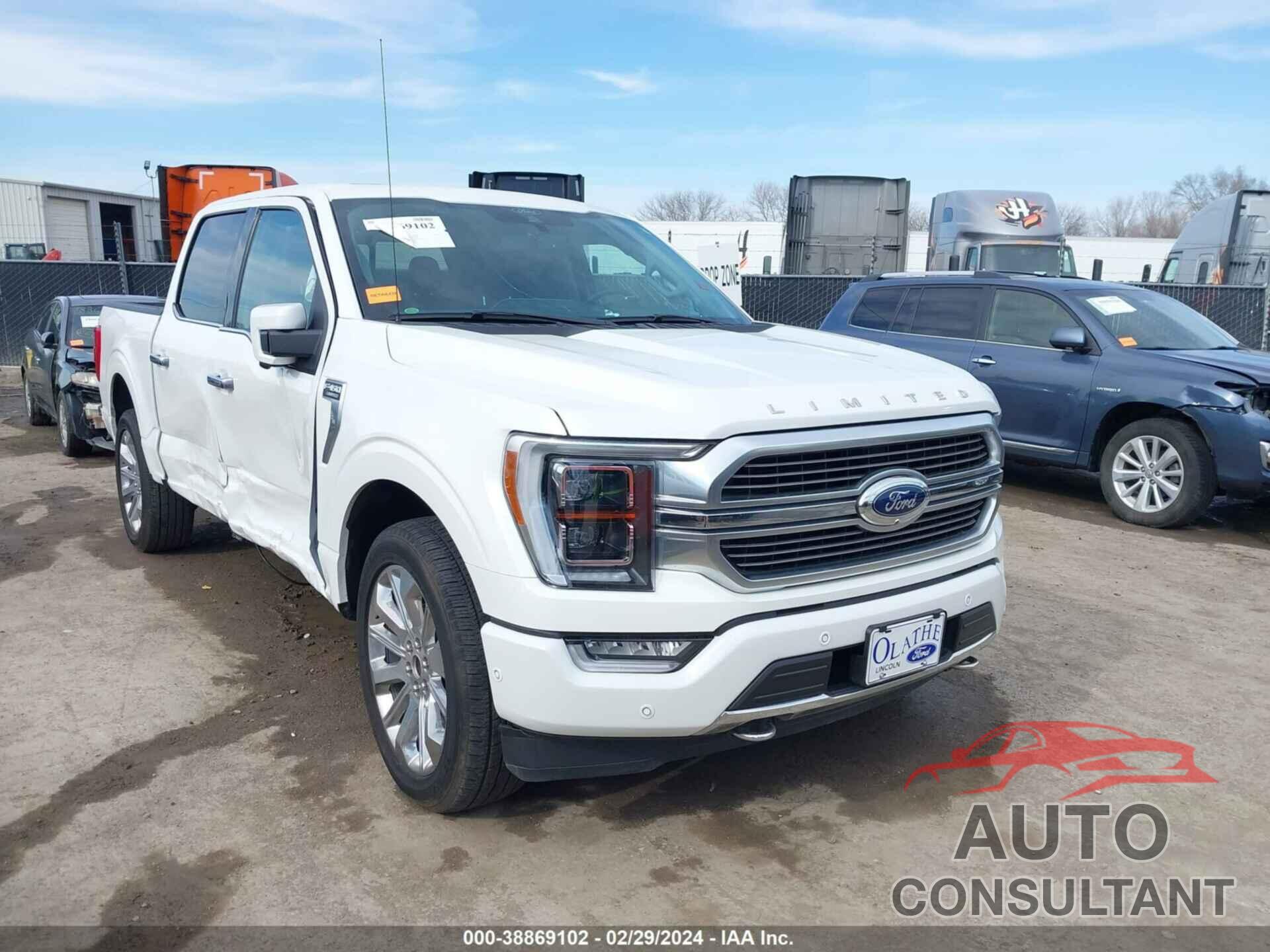 FORD F-150 2021 - 1FTFW1ED7MFB09570