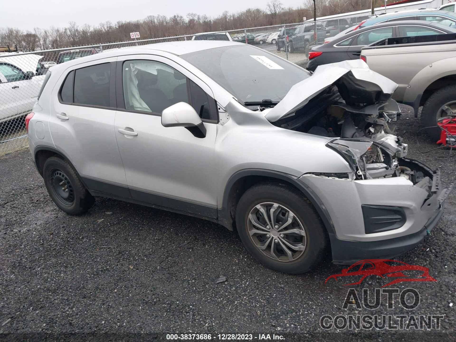 CHEVROLET TRAX 2016 - 3GNCJKSB8GL234167