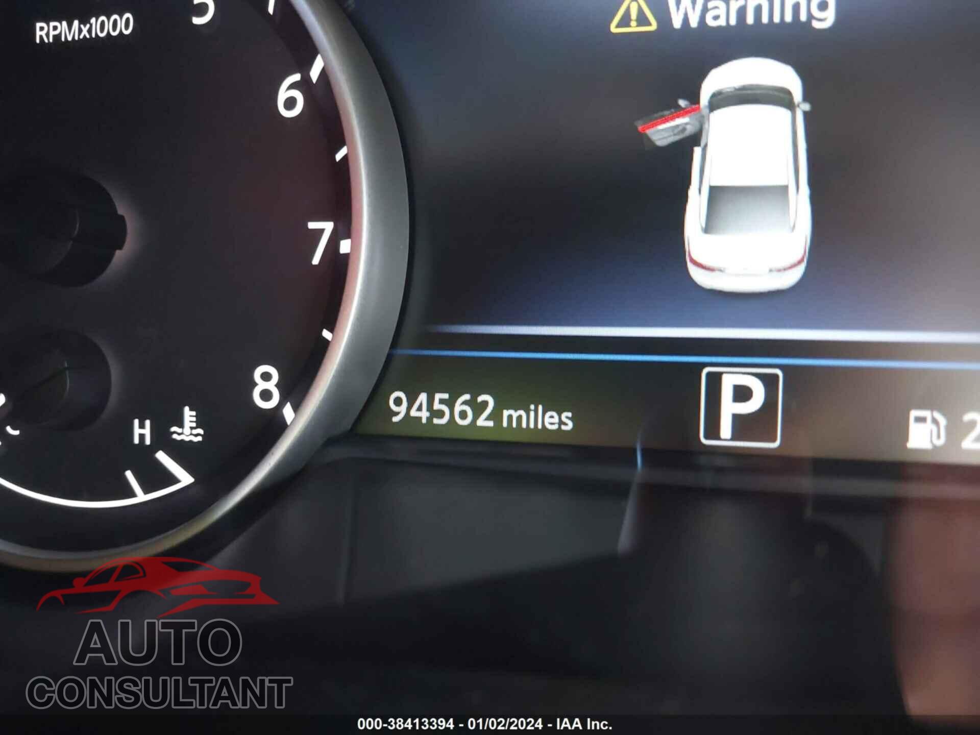 NISSAN MAXIMA 2017 - 1N4AA6AP1HC406451