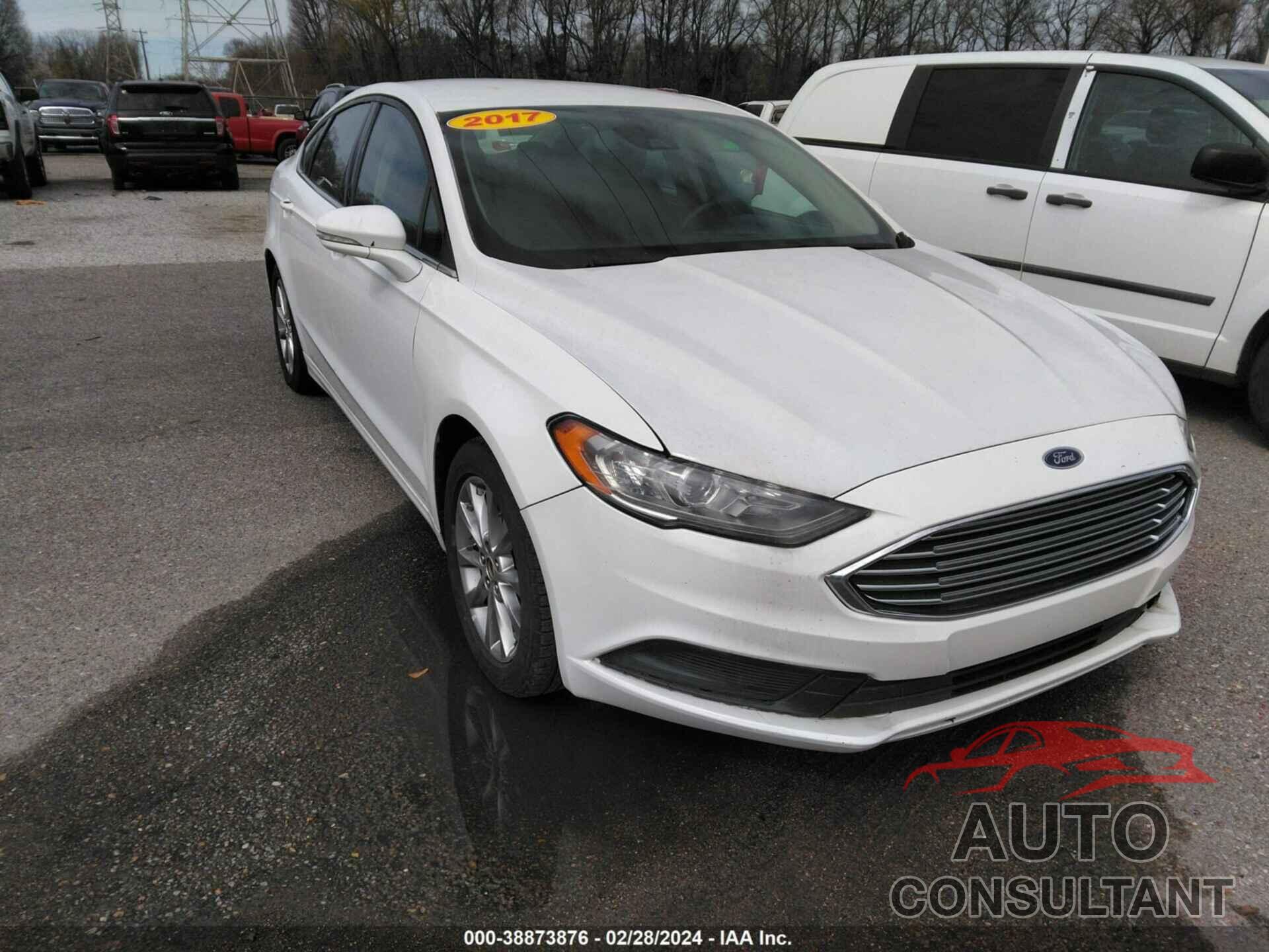 FORD FUSION 2017 - 3FA6P0H72HR370066
