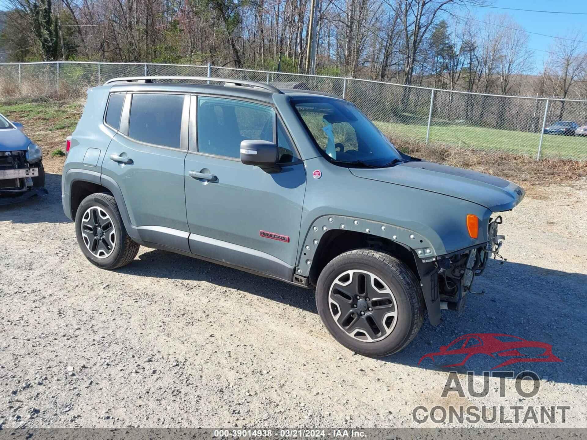 JEEP RENEGADE 2016 - ZACCJBCT3GPD25404