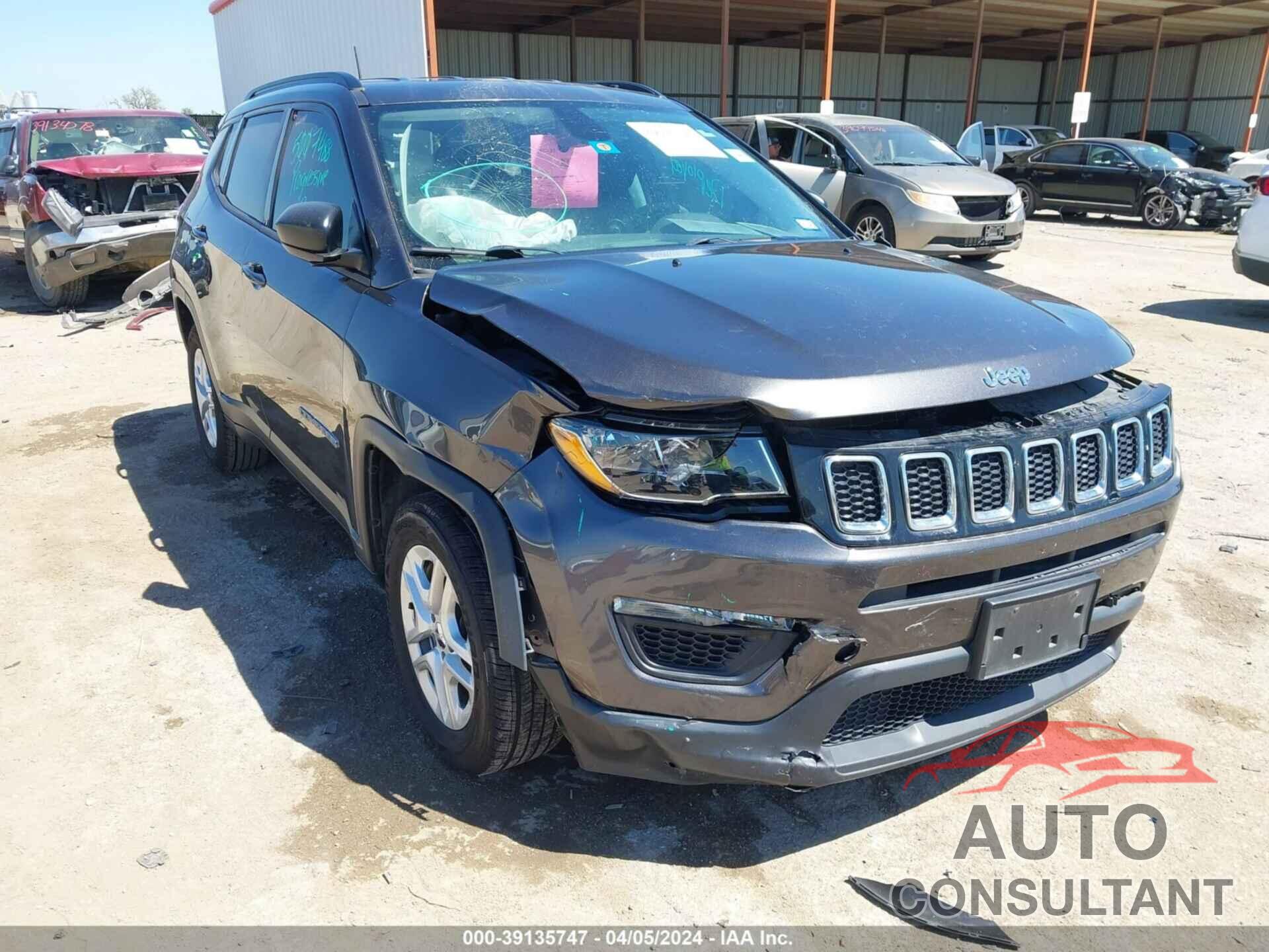 JEEP COMPASS 2018 - 3C4NJCABXJT359154