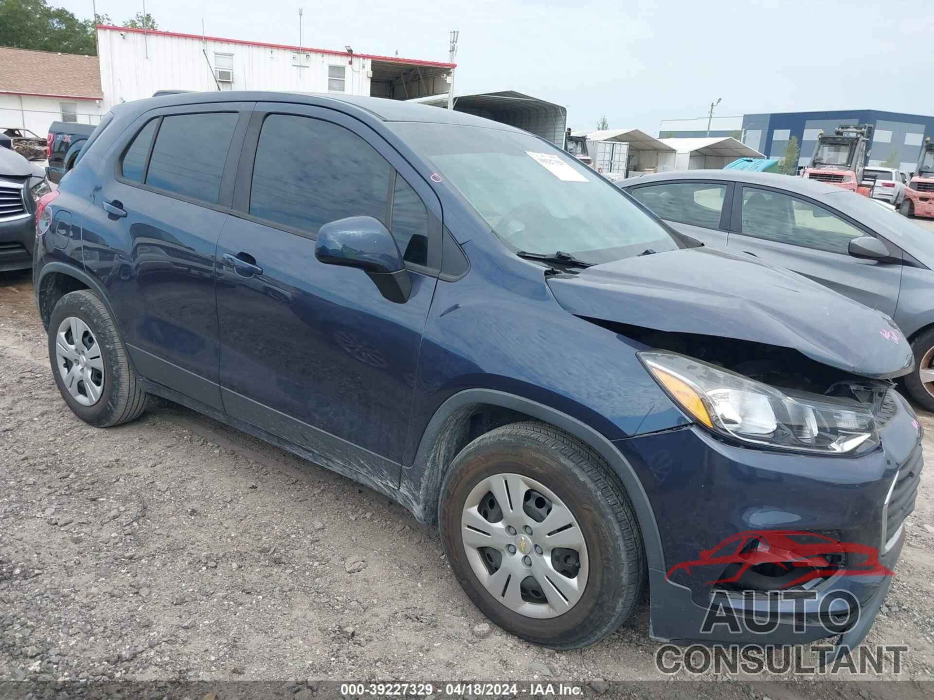 CHEVROLET TRAX 2019 - 3GNCJKSB4KL131966