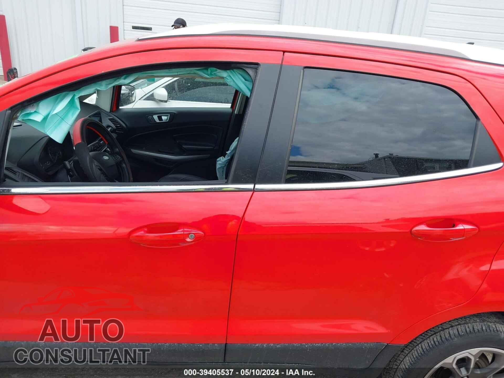 FORD ECOSPORT 2021 - MAJ6S3KL9MC402784