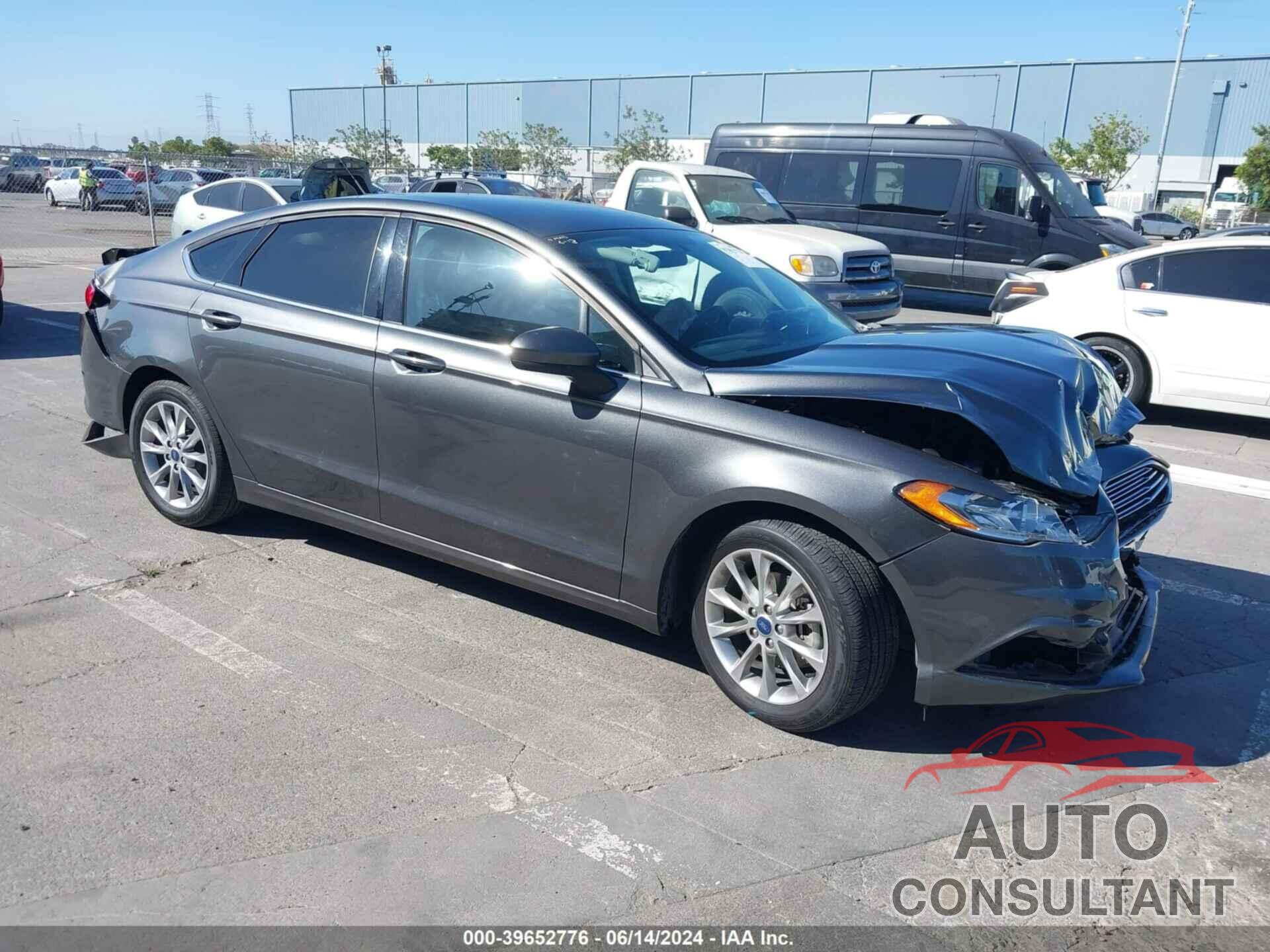 FORD FUSION 2017 - 3FA6P0H7XHR326879