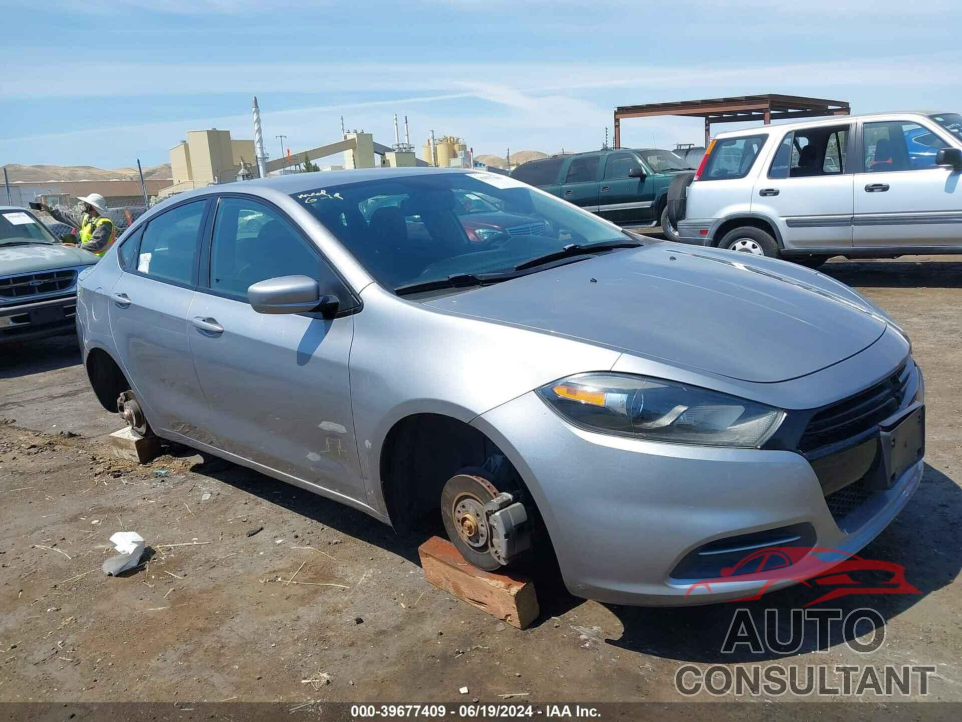 DODGE DART 2016 - 1C3CDFAA6GD577408