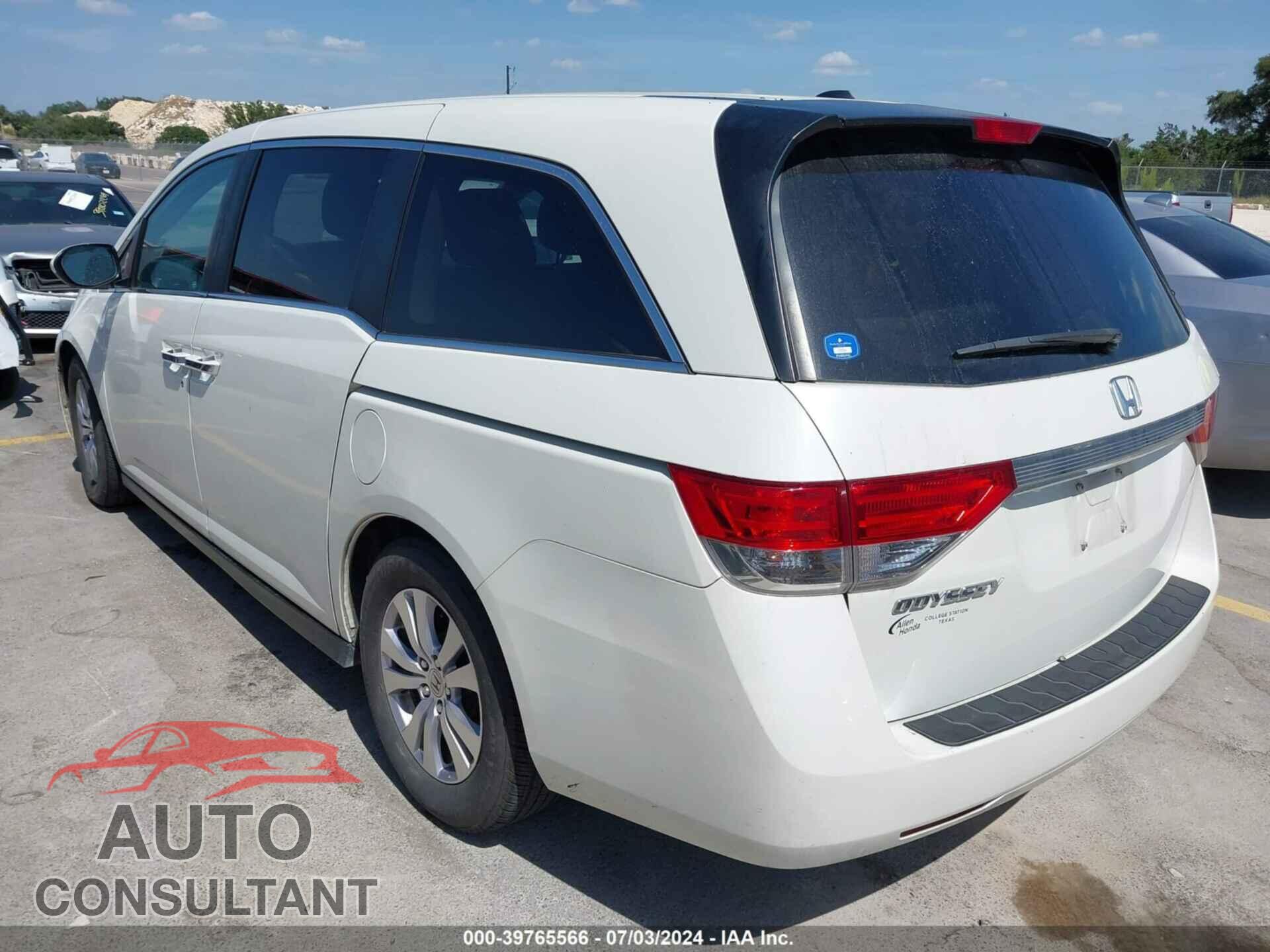 HONDA ODYSSEY 2016 - 5FNRL5H63GB016354