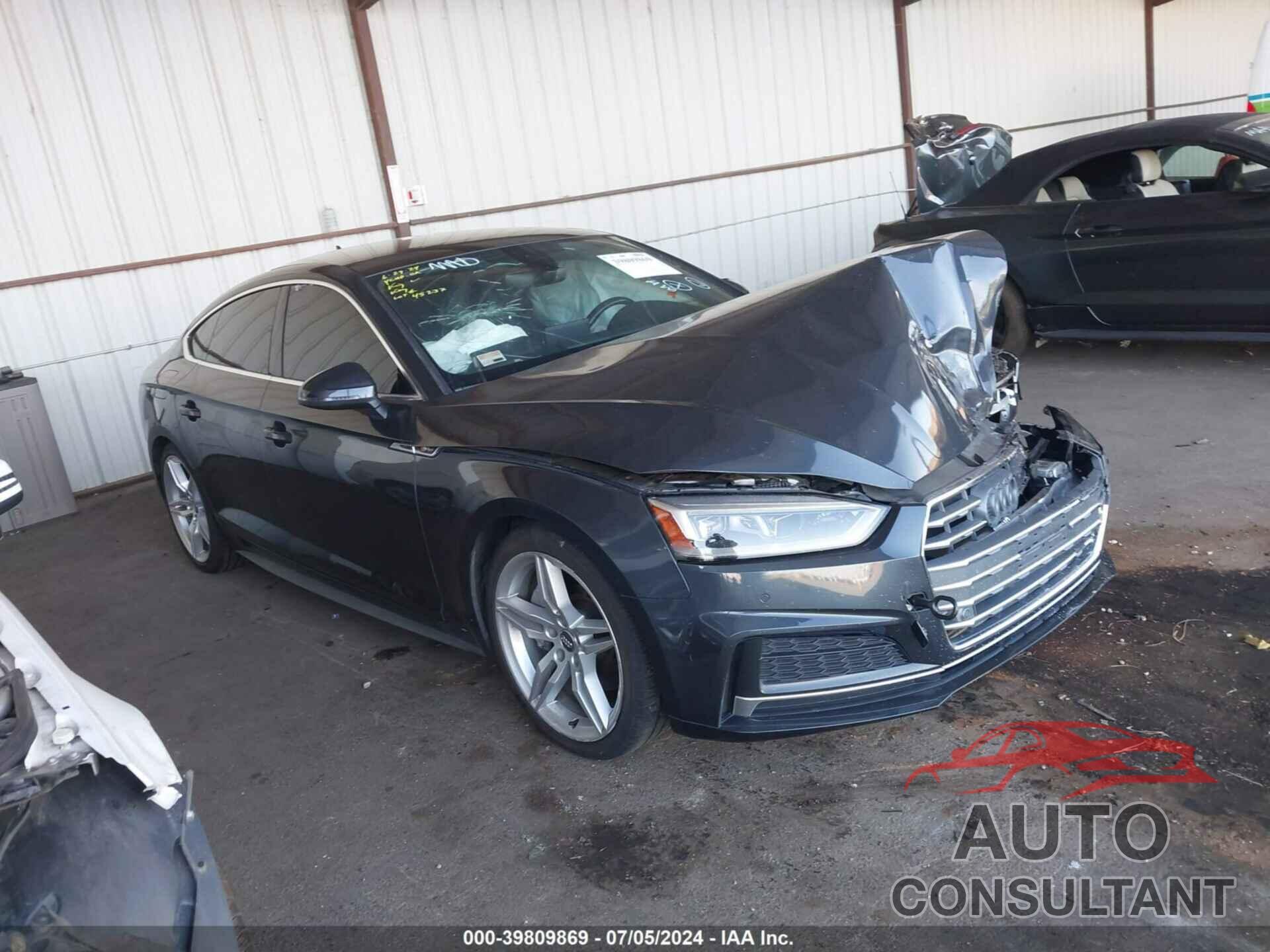 AUDI A5 2018 - WAUENCF54JA019509