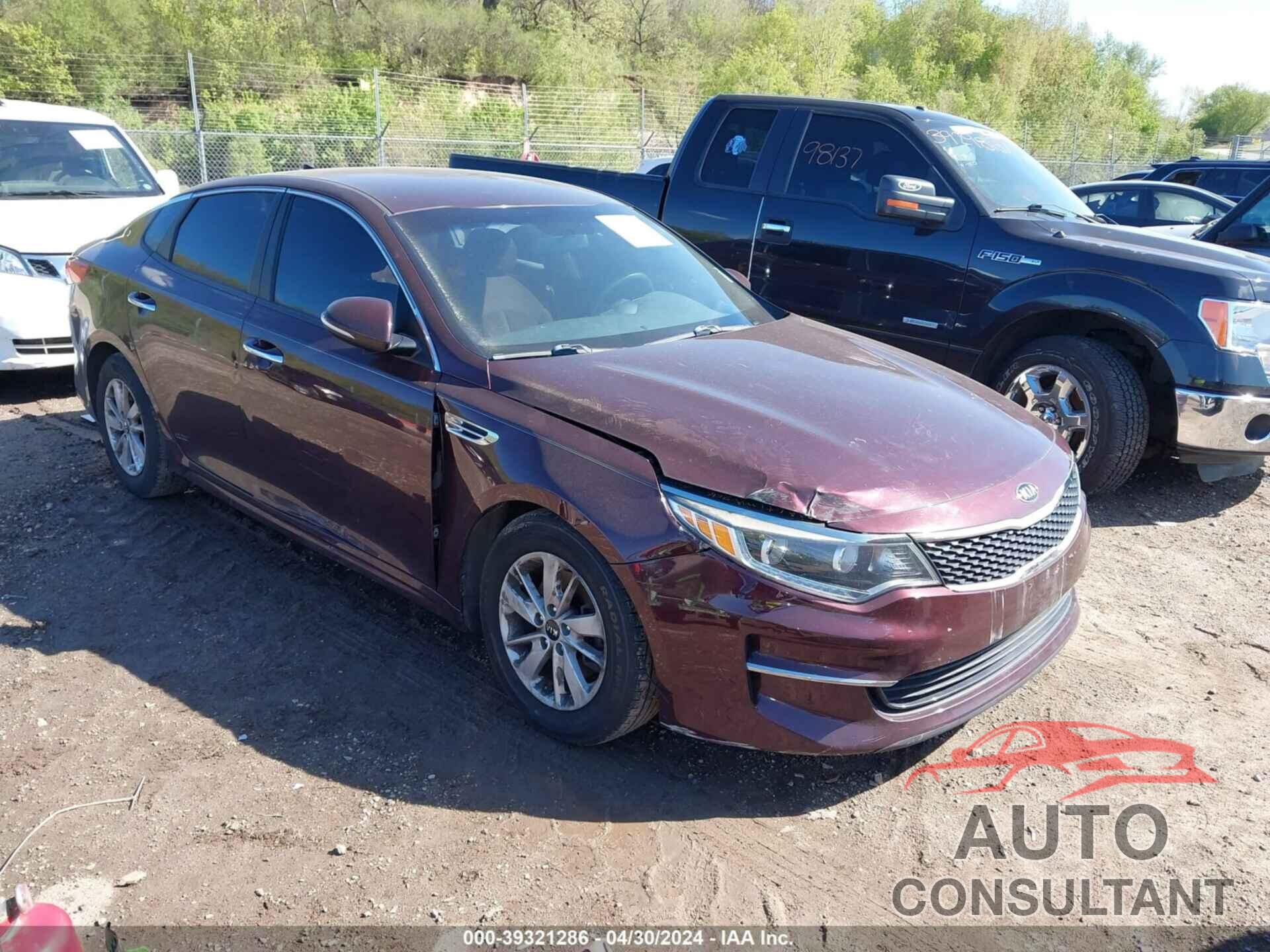 KIA OPTIMA 2016 - 5XXGT4L38GG022789