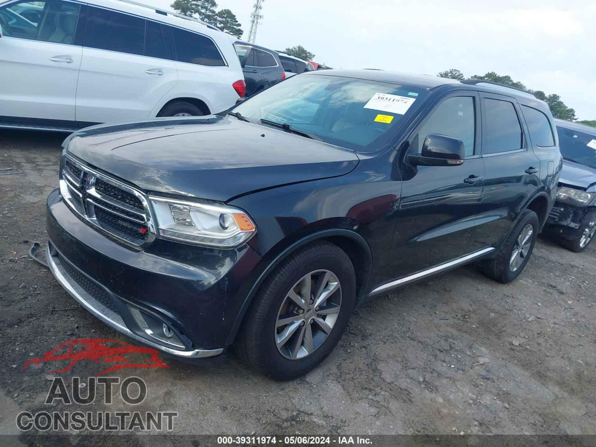 DODGE DURANGO 2016 - 1C4RDHDG5GC419505