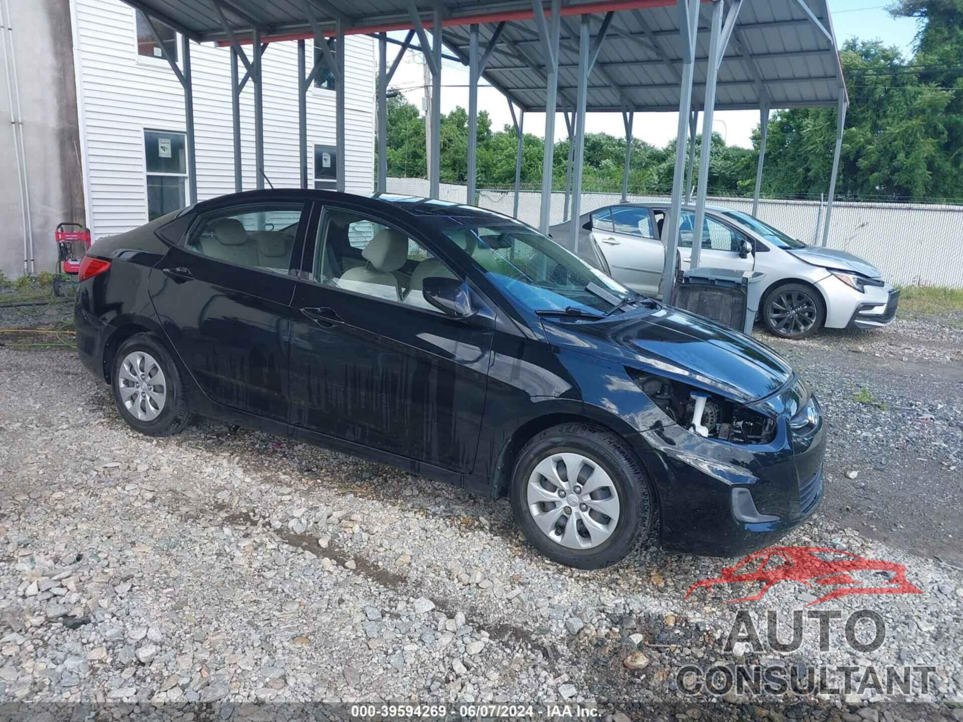 HYUNDAI ACCENT 2017 - KMHCT4AE0HU273252