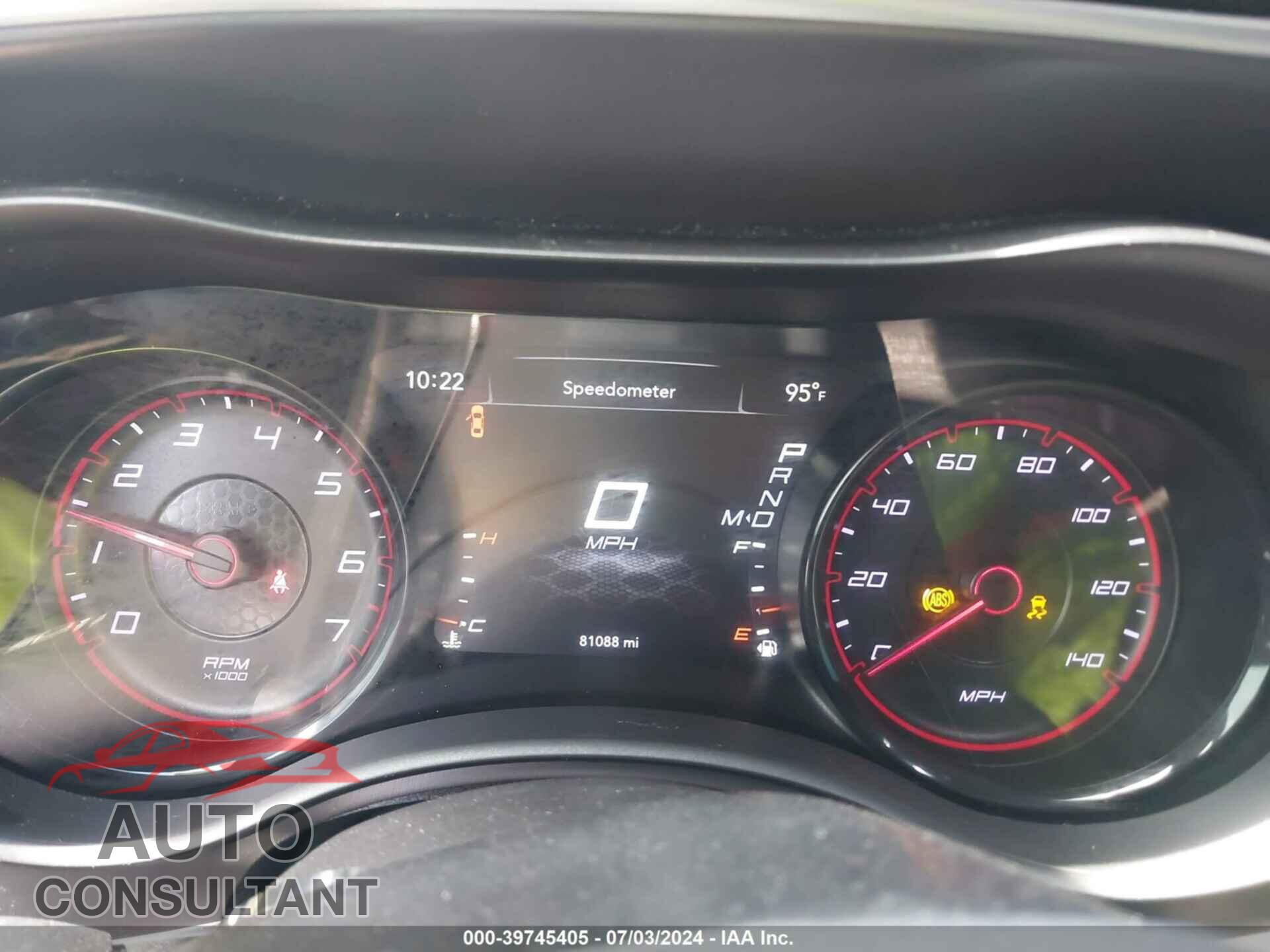 DODGE CHARGER 2019 - 2C3CDXBG4KH732557