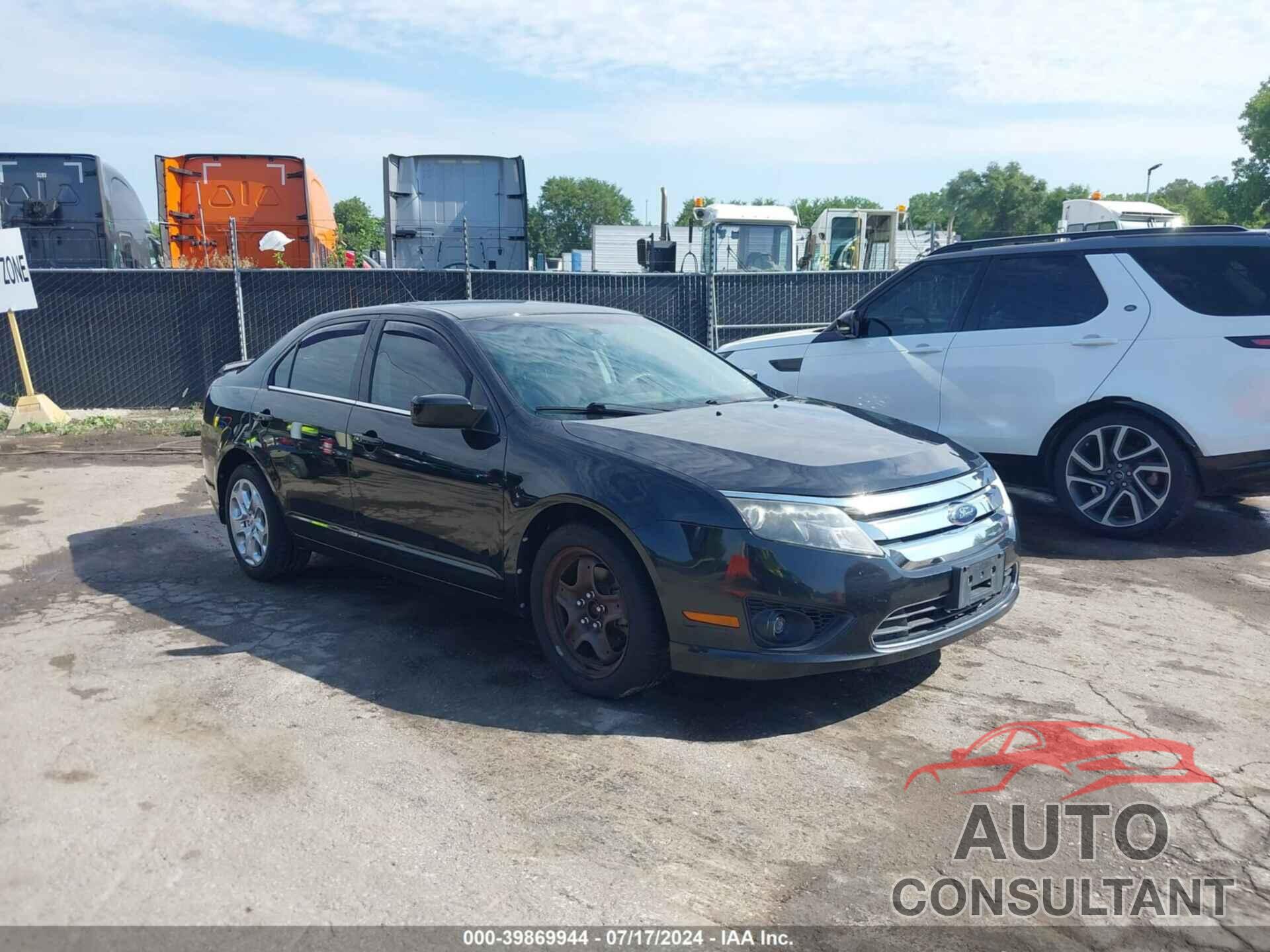 FORD FUSION 2010 - 3FAHP0HG9AR129345