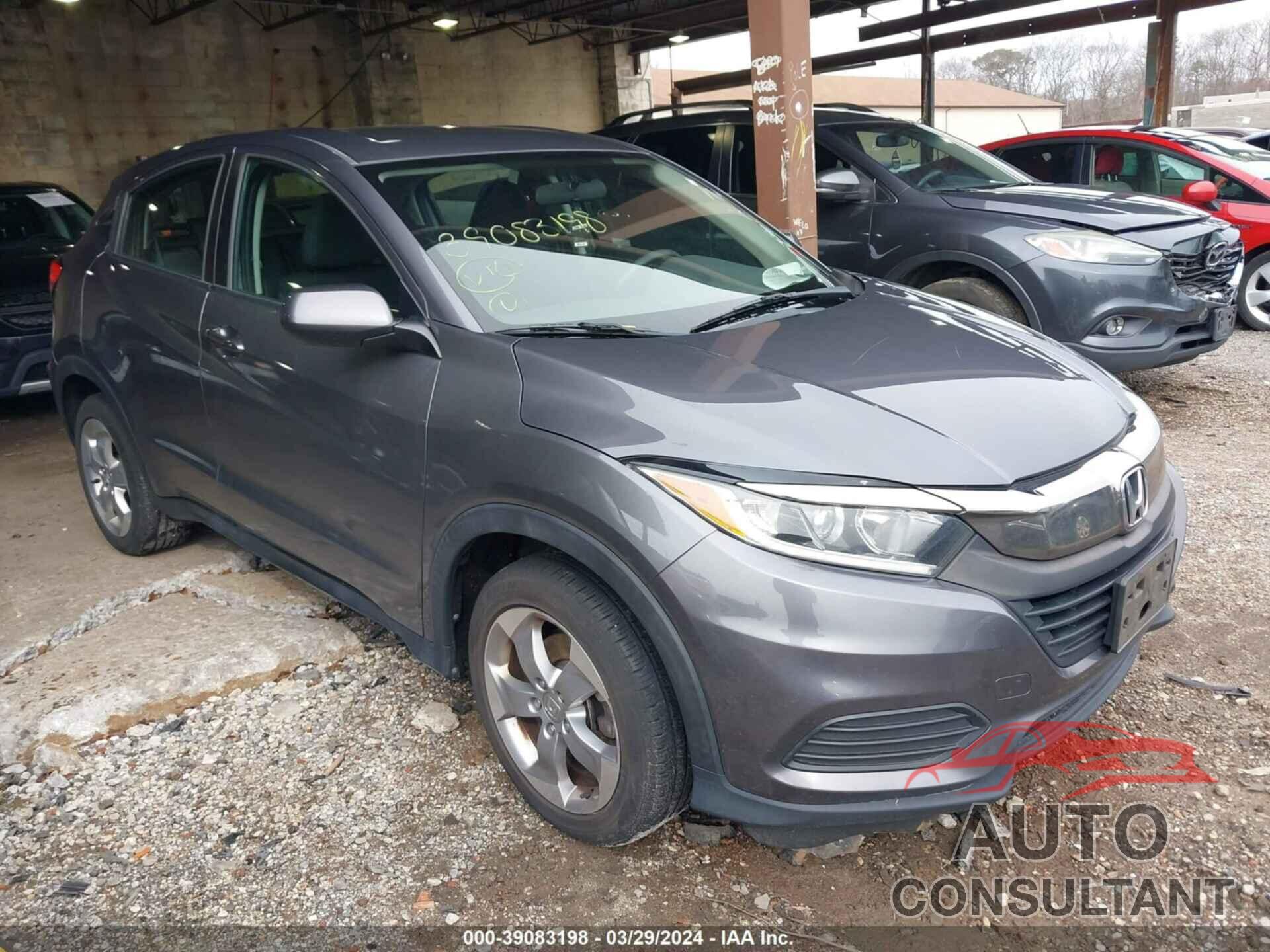 HONDA HR-V 2019 - 3CZRU6H36KG708212
