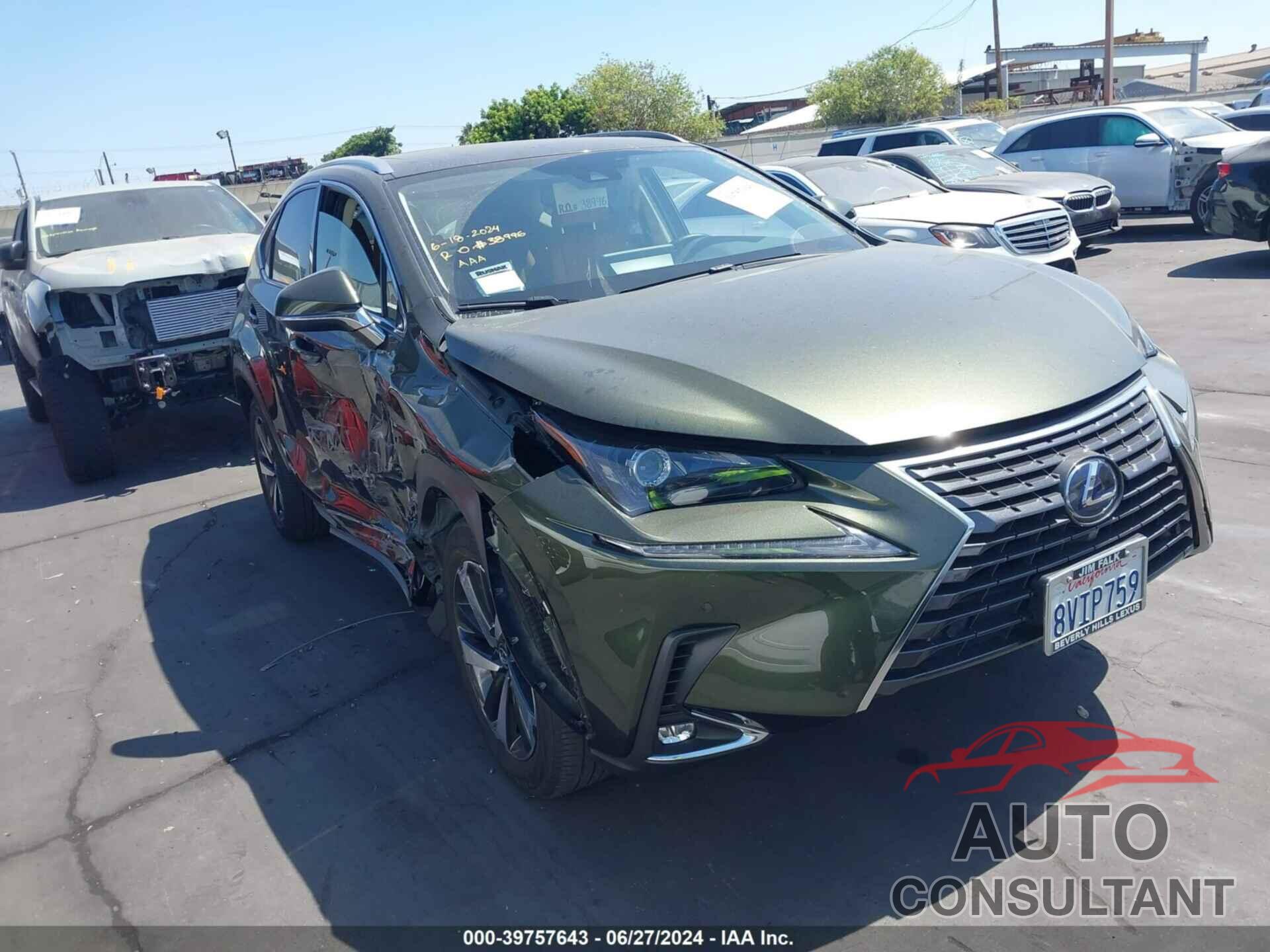 LEXUS NX 300H 2021 - JTJGJRDZ9M2157509