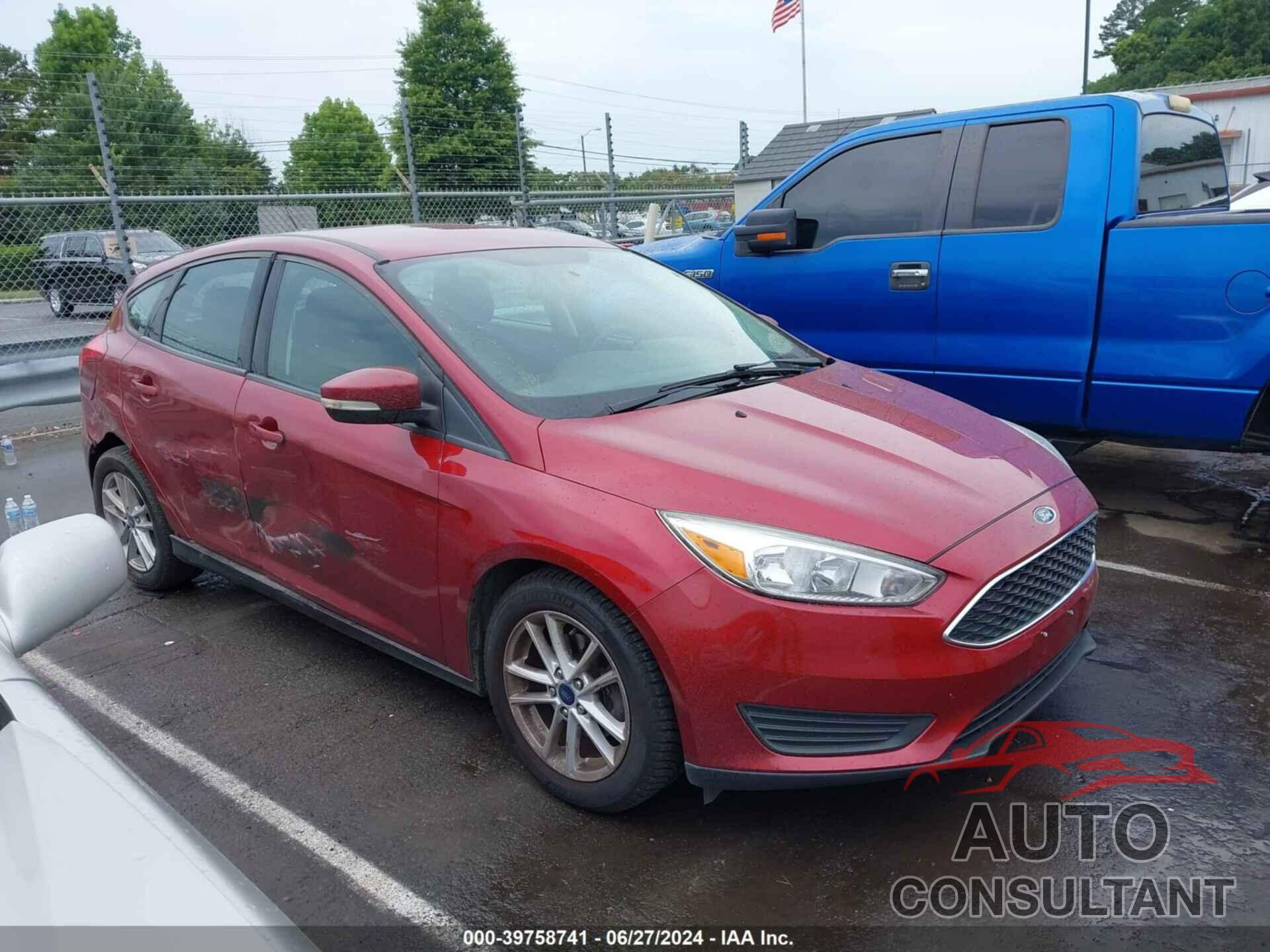 FORD FOCUS 2017 - 1FADP3K25HL325563