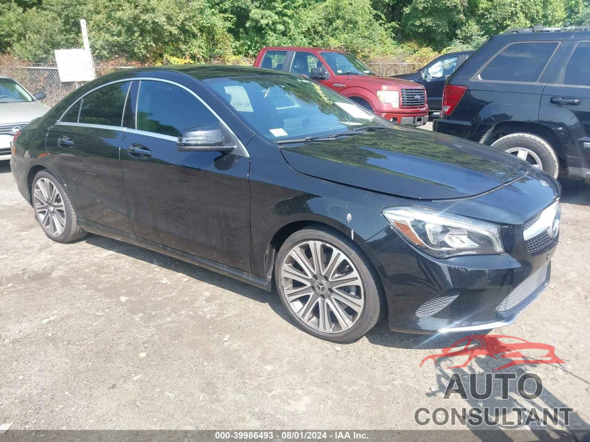 MERCEDES-BENZ CLA 250 2019 - WDDSJ4GB1KN721718