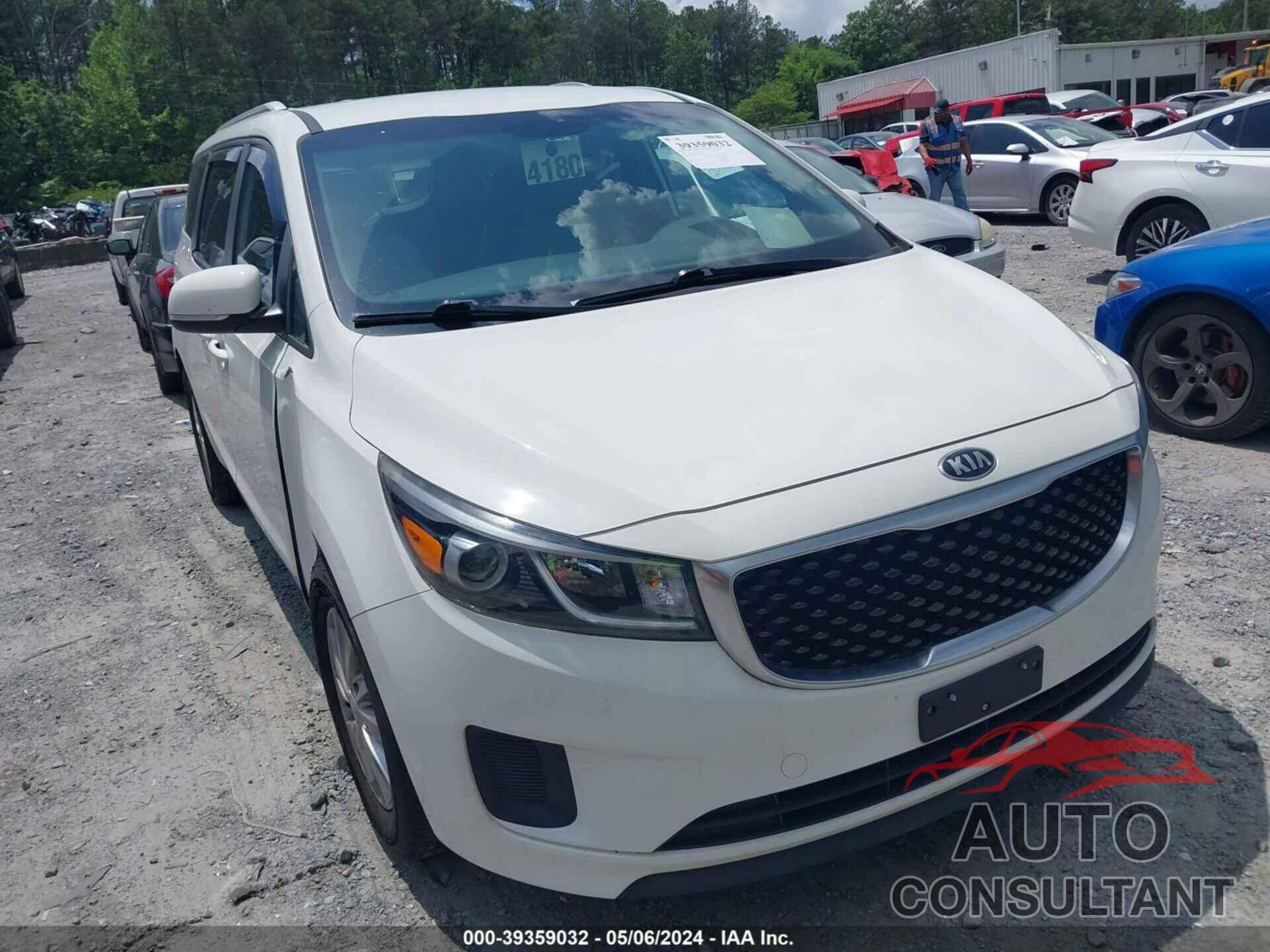 KIA SEDONA 2016 - KNDMB5C13G6100467