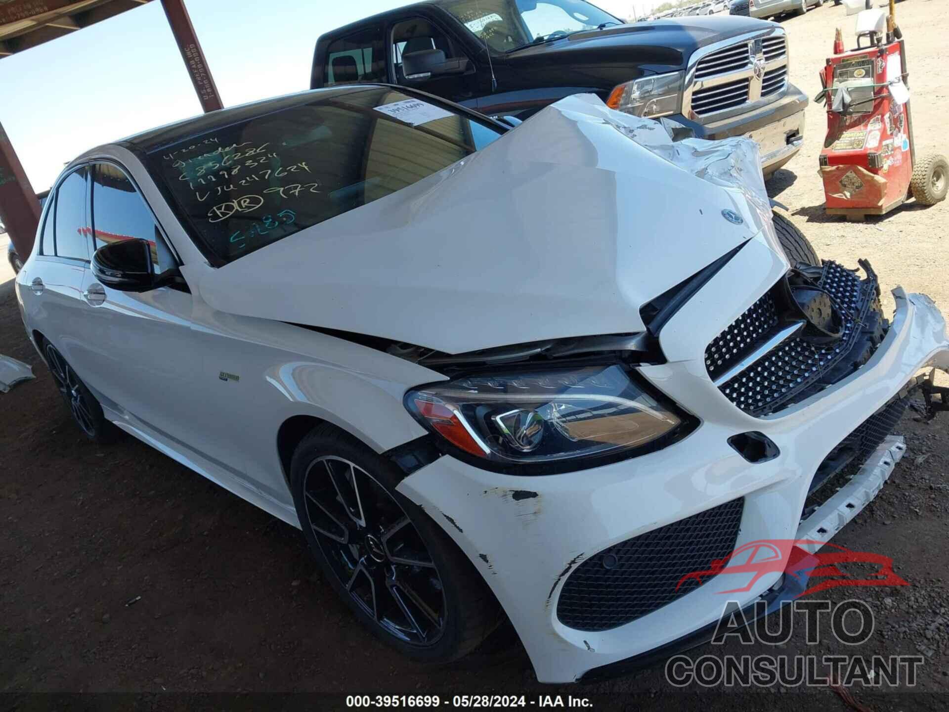 MERCEDES-BENZ AMG C 43 2018 - 55SWF6EB0JU247624