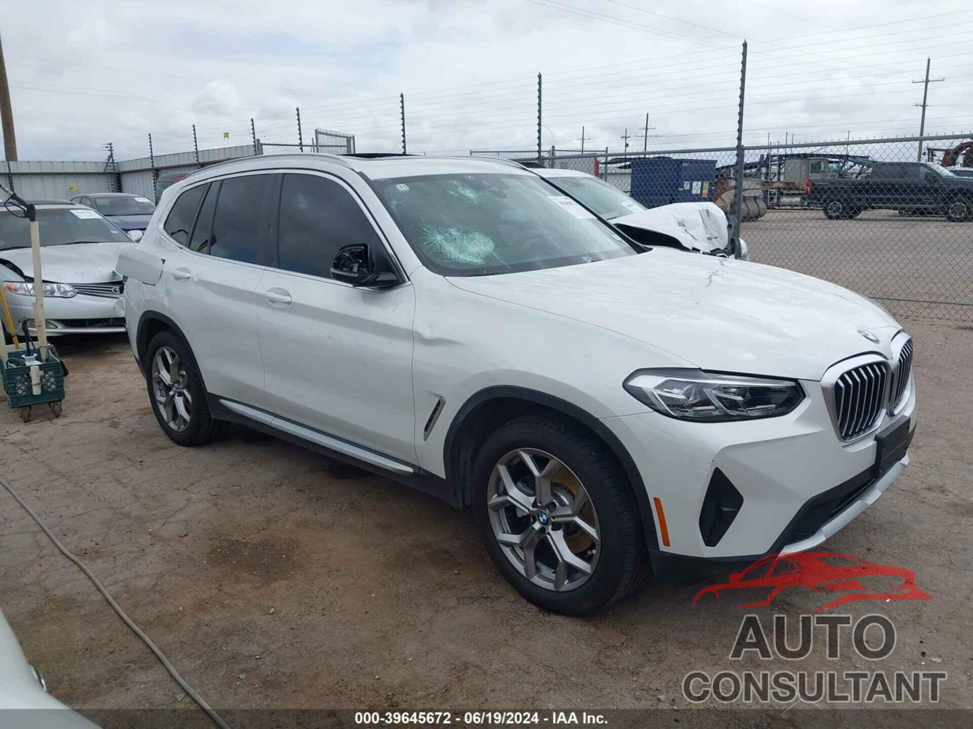 BMW X3 2023 - 5UX53DP00P9P76451