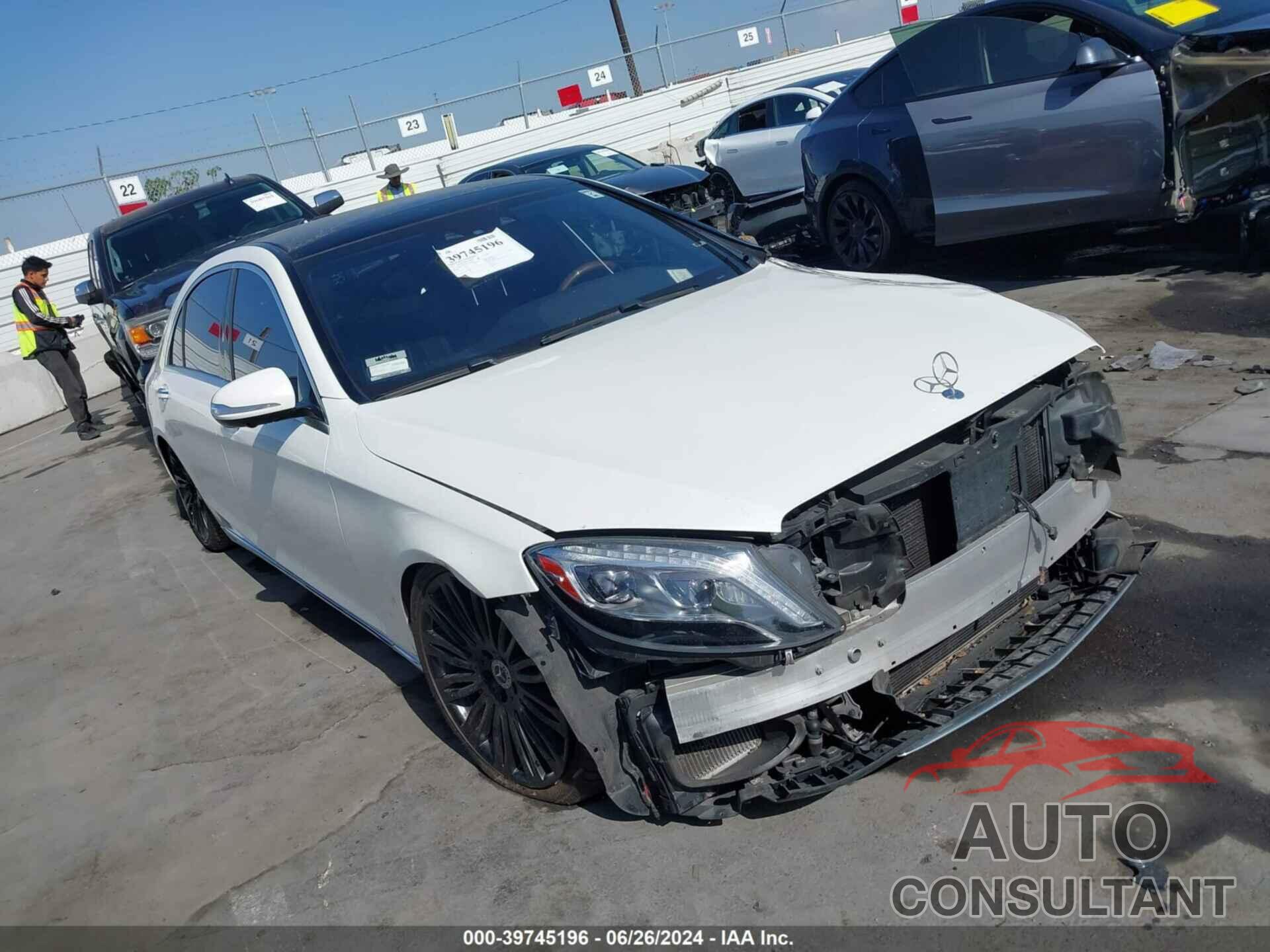 MERCEDES-BENZ S 550 2017 - WDDUG8CB5HA326266