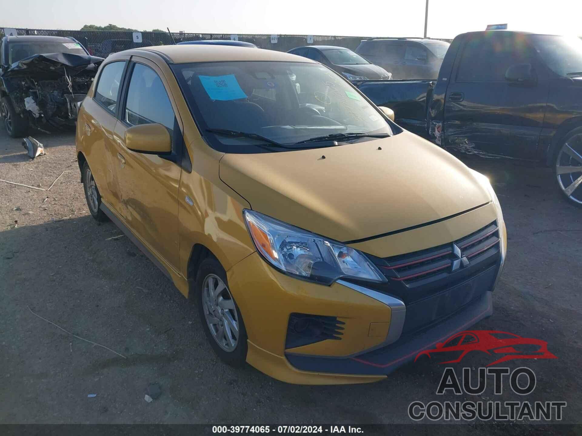 MITSUBISHI MIRAGE 2021 - ML32AUHJ7MH004020