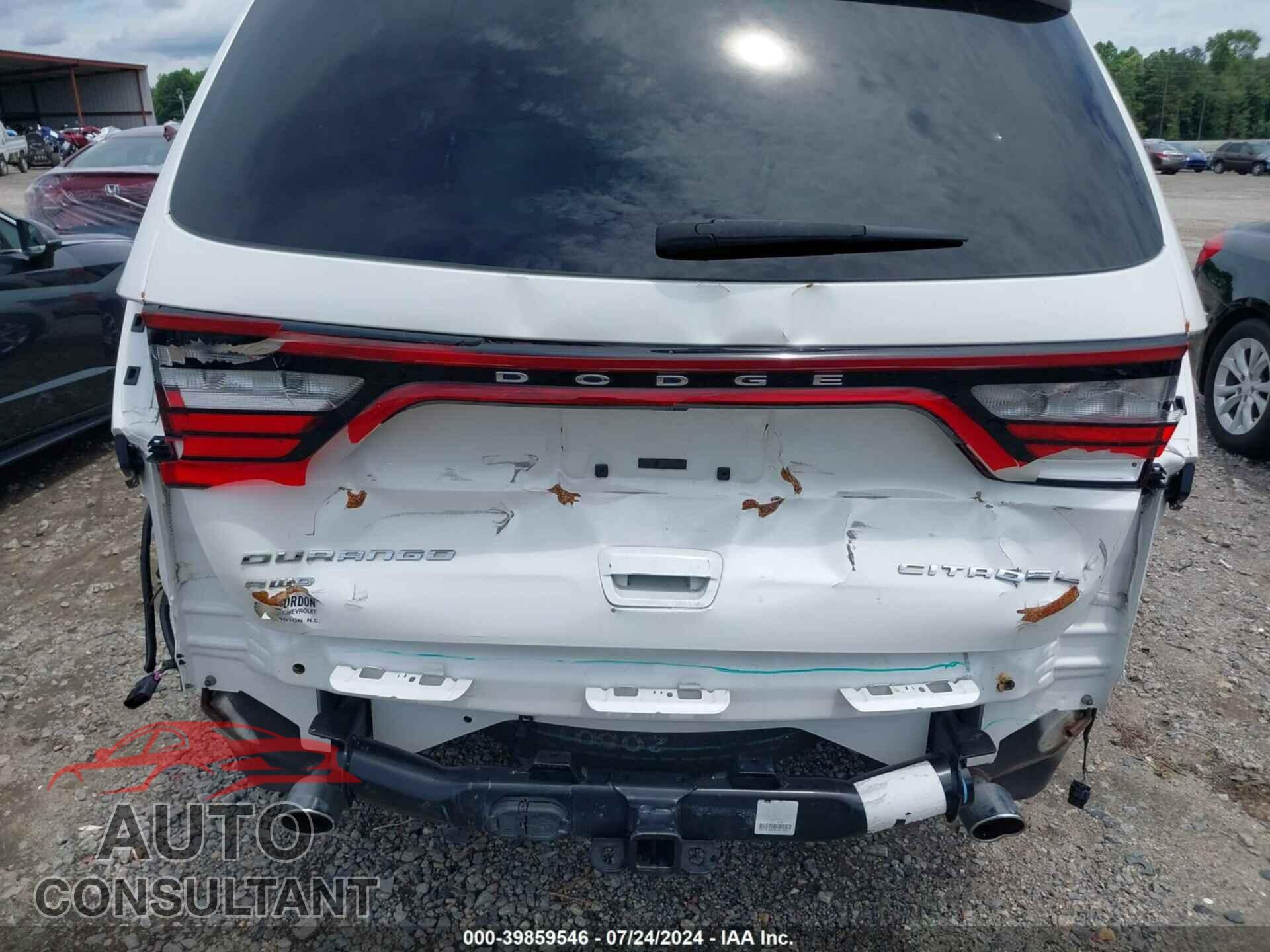 DODGE DURANGO 2017 - 1C4RDJEG7HC691321