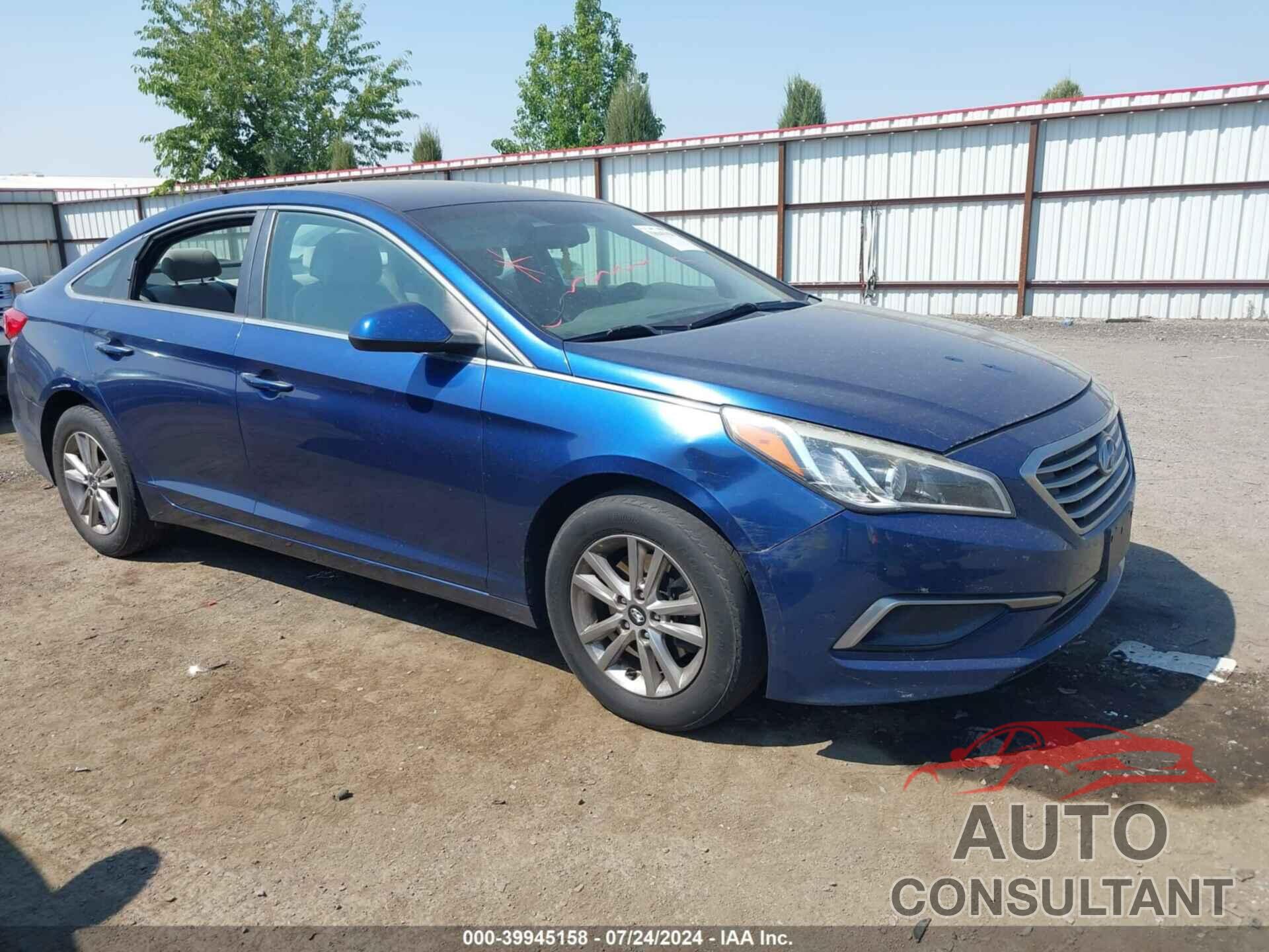 HYUNDAI SONATA 2016 - 5NPE24AF4GH349685