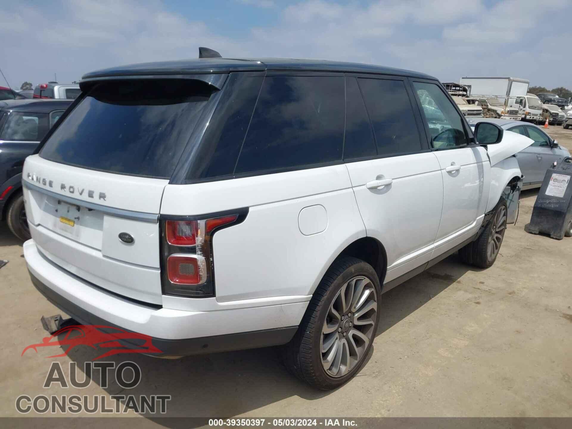 LAND ROVER RANGE ROVER 2019 - SALGS2SV5KA564004