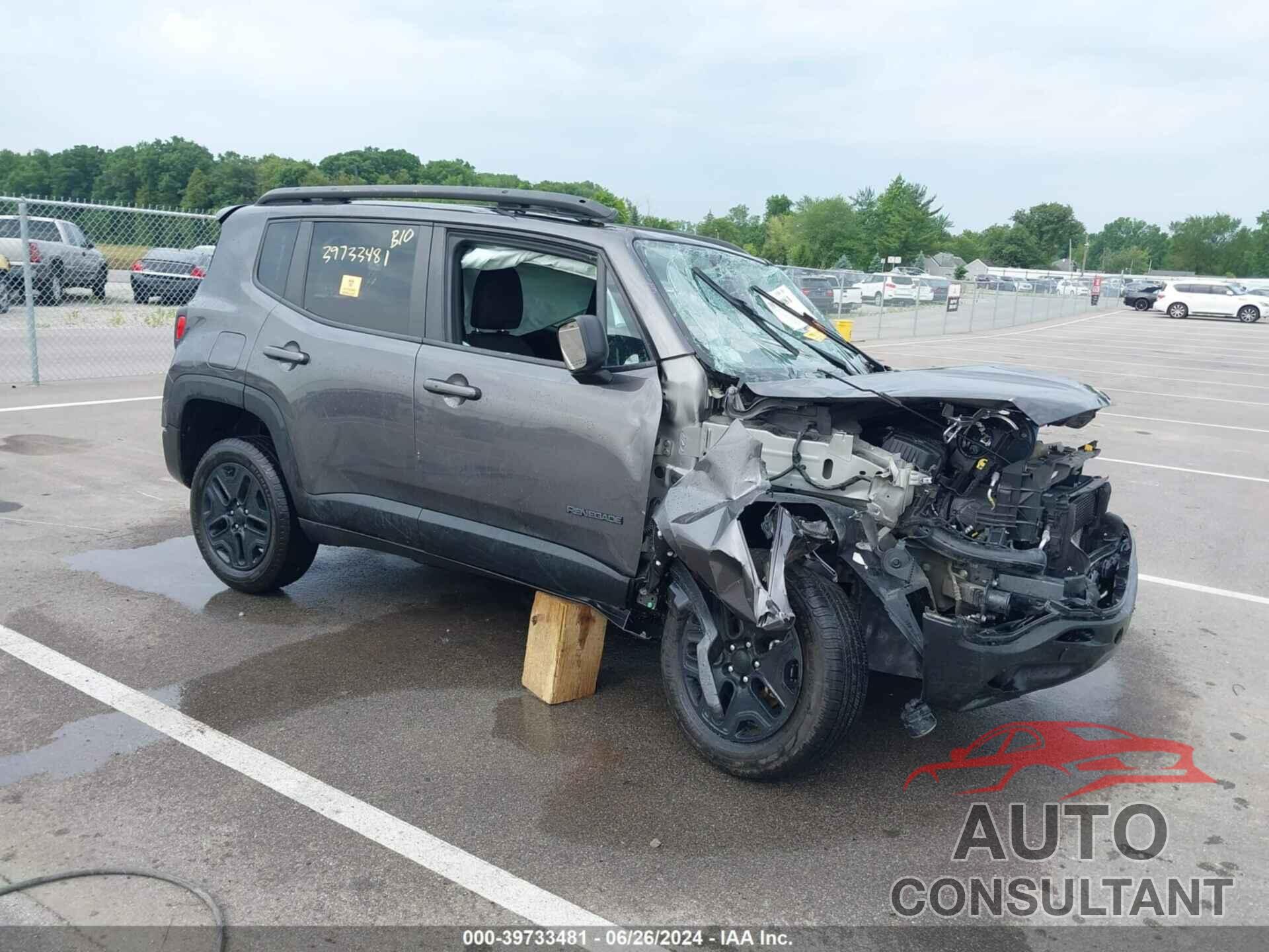 JEEP RENEGADE 2019 - ZACNJBAB2KPK21284