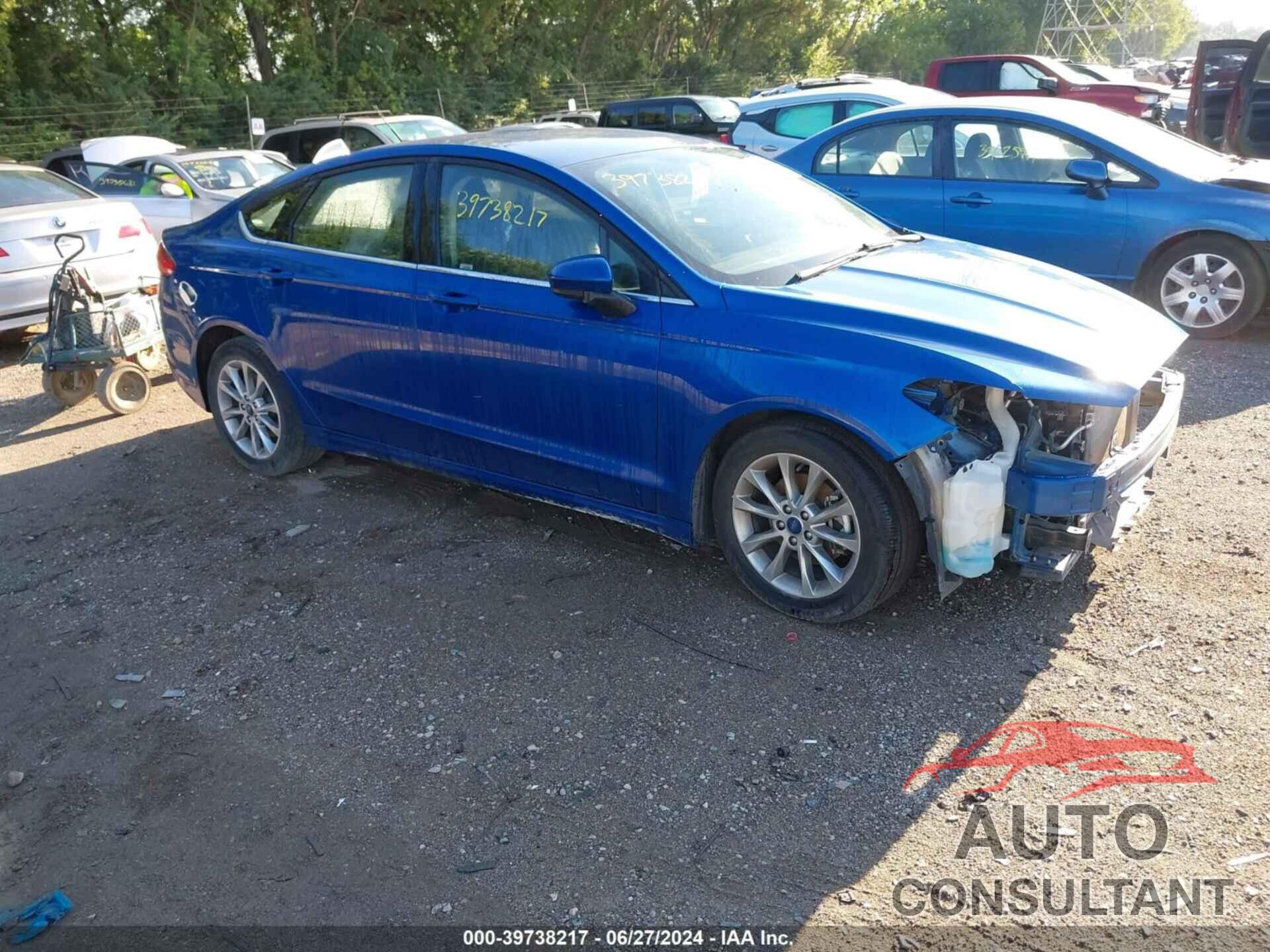 FORD FUSION 2017 - 3FA6P0H73HR405553