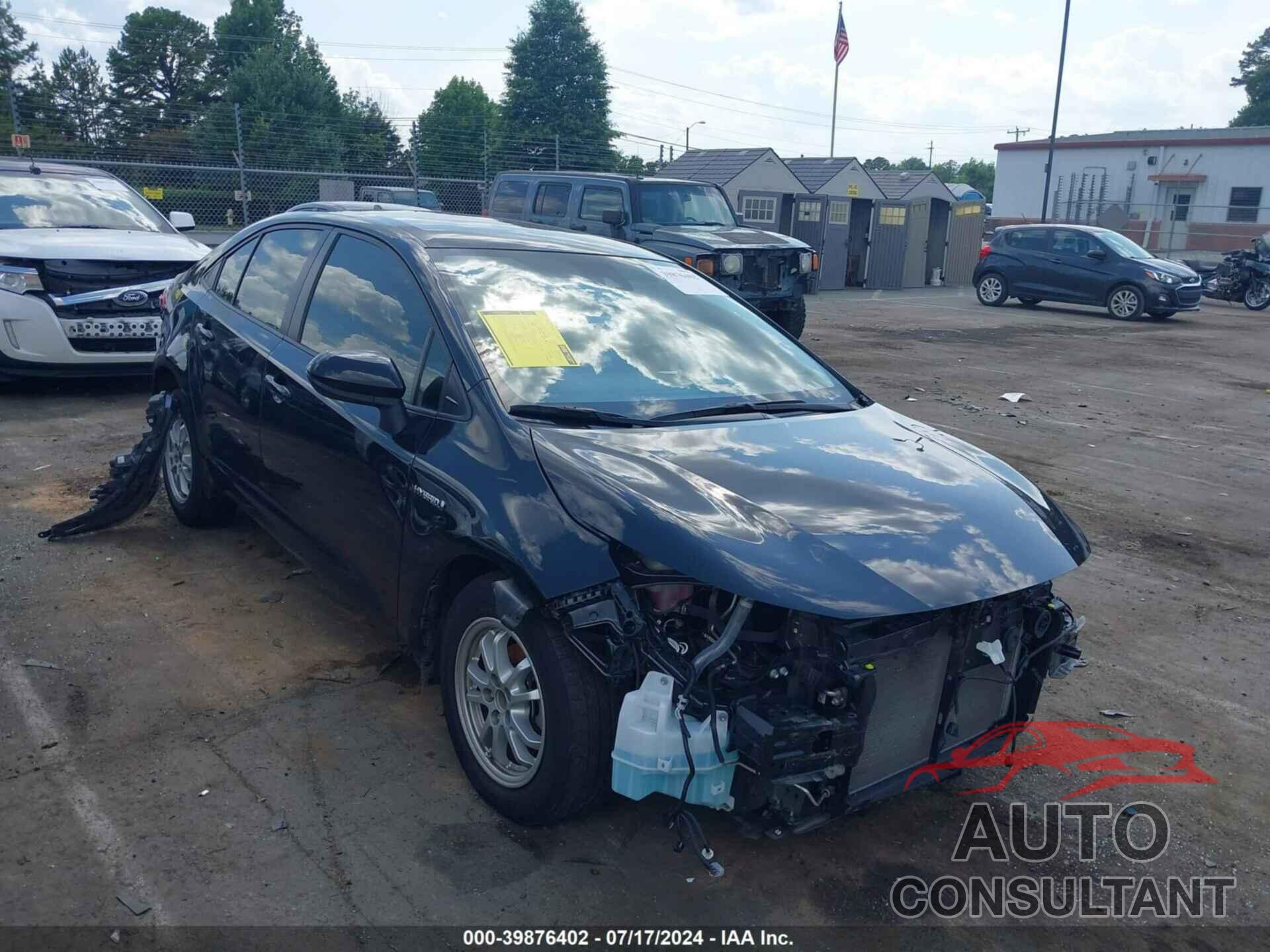 TOYOTA COROLLA 2020 - JTDEBRBE9LJ027256
