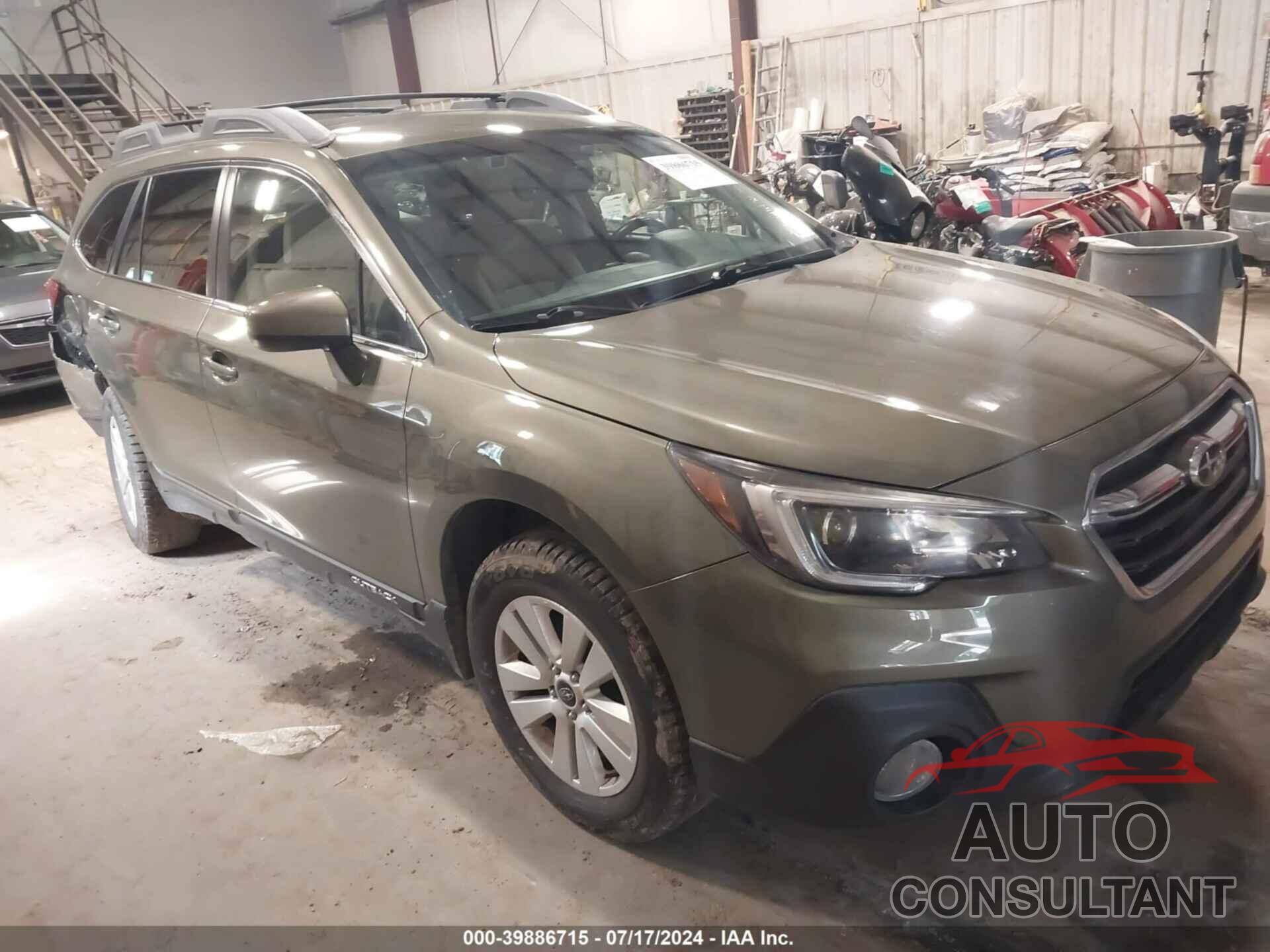SUBARU OUTBACK 2019 - 4S4BSAFC1K3341768