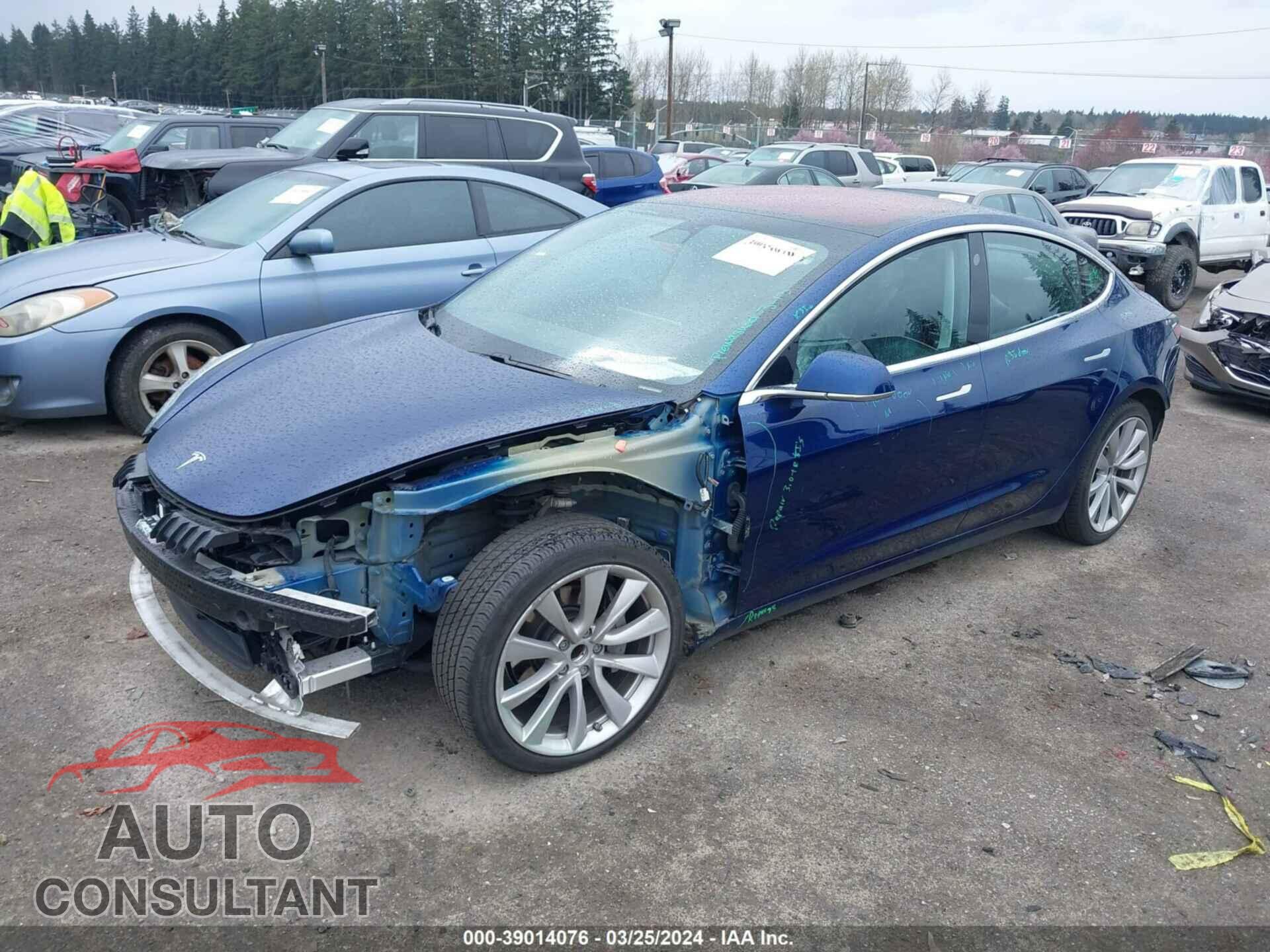 TESLA MODEL 3 2018 - 5YJ3E1EA1JF059986