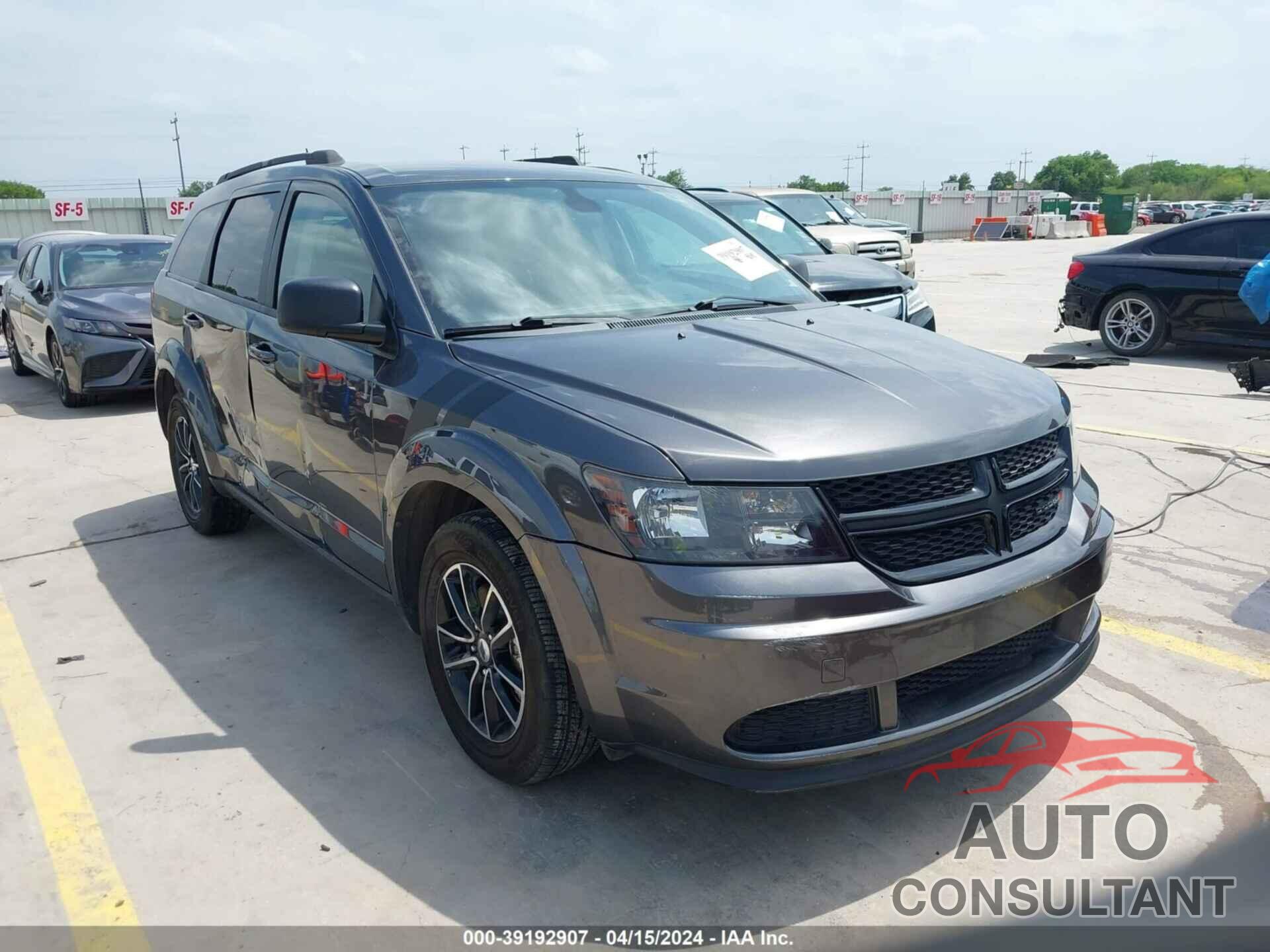 DODGE JOURNEY 2018 - 3C4PDCAB5JT288364