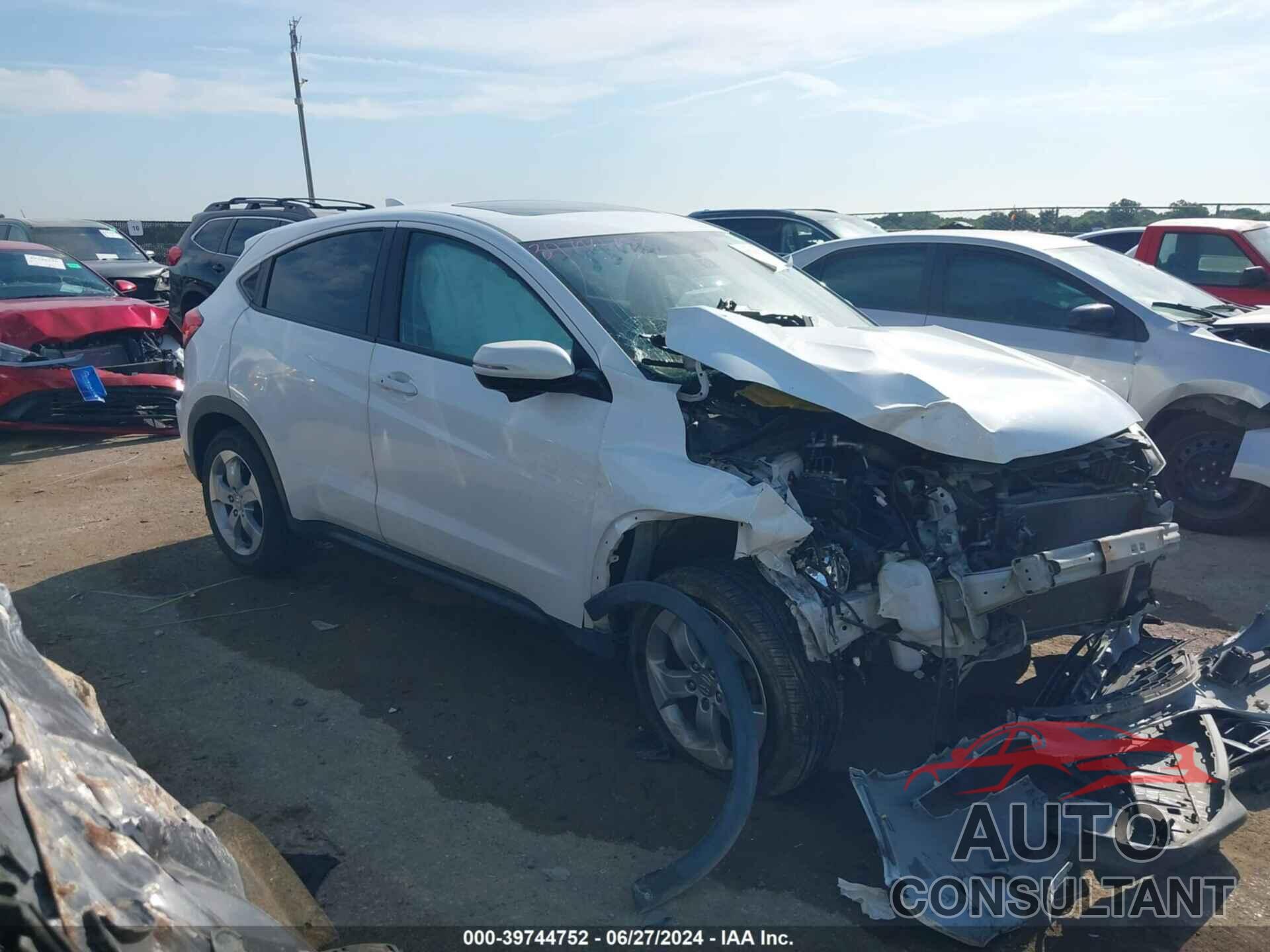 HONDA HR-V 2016 - 3CZRU5H58GM725839