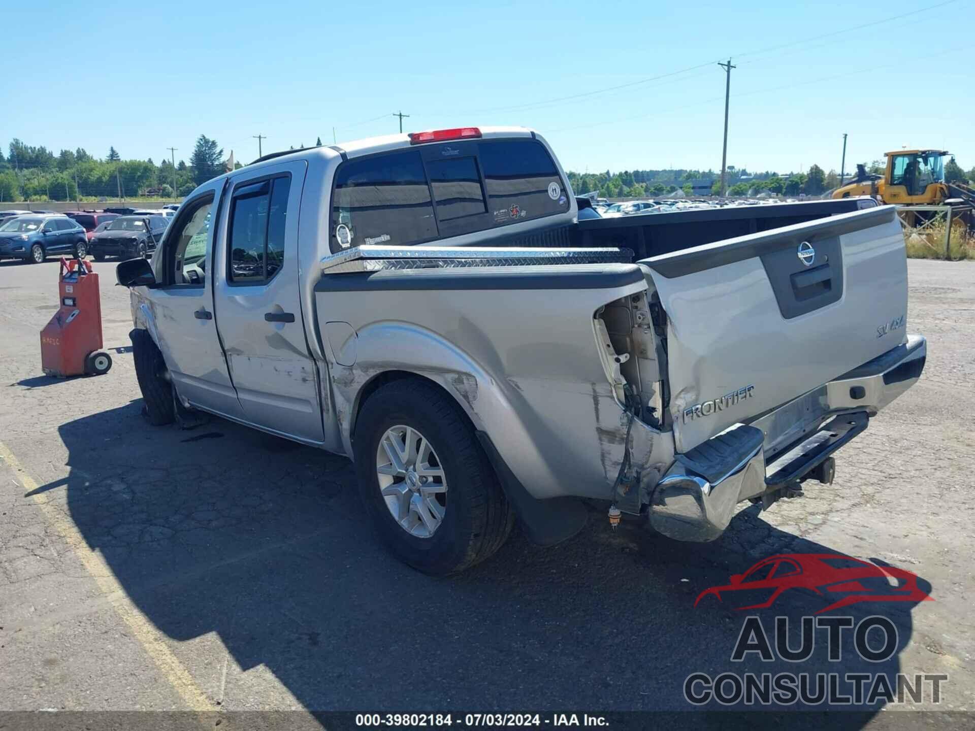 NISSAN FRONTIER 2017 - 1N6AD0EV4HN760179