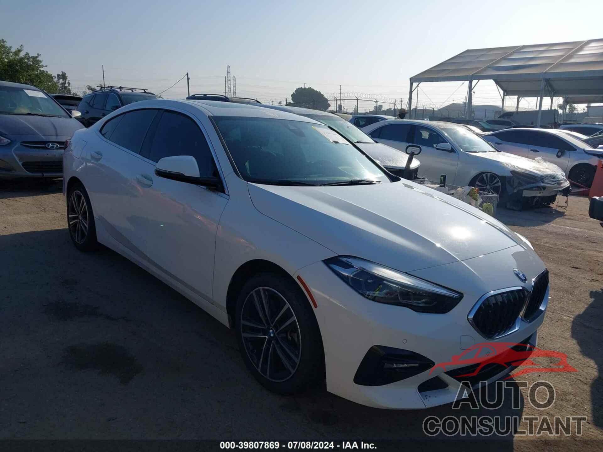 BMW 228I GRAN COUPE 2020 - WBA73AK05L7F59323